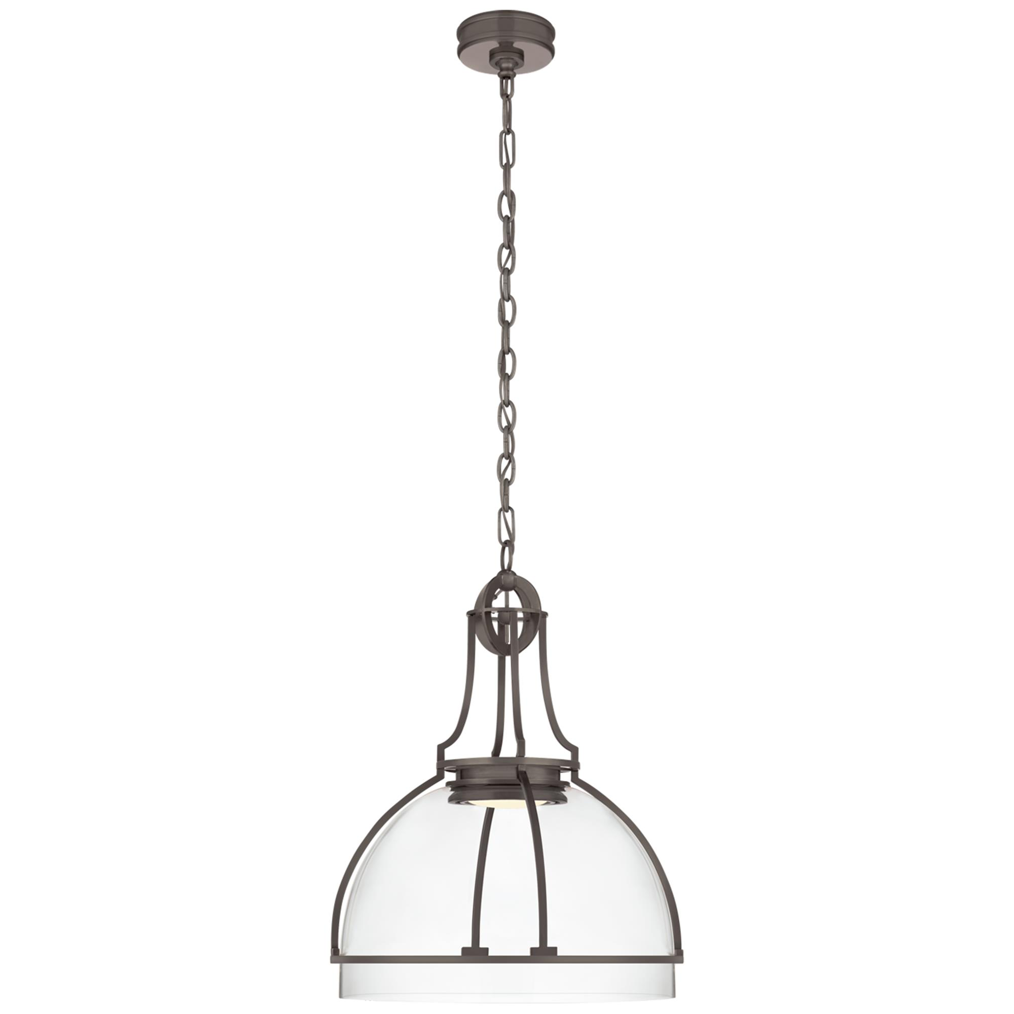Shown in Bronze finish and Clear glass and Clear Glass shade