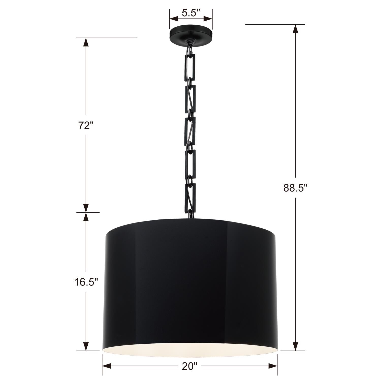 Brian Patrick Flynn Alston 20 Inch 6 Light Mini Chandelier by Crystorama