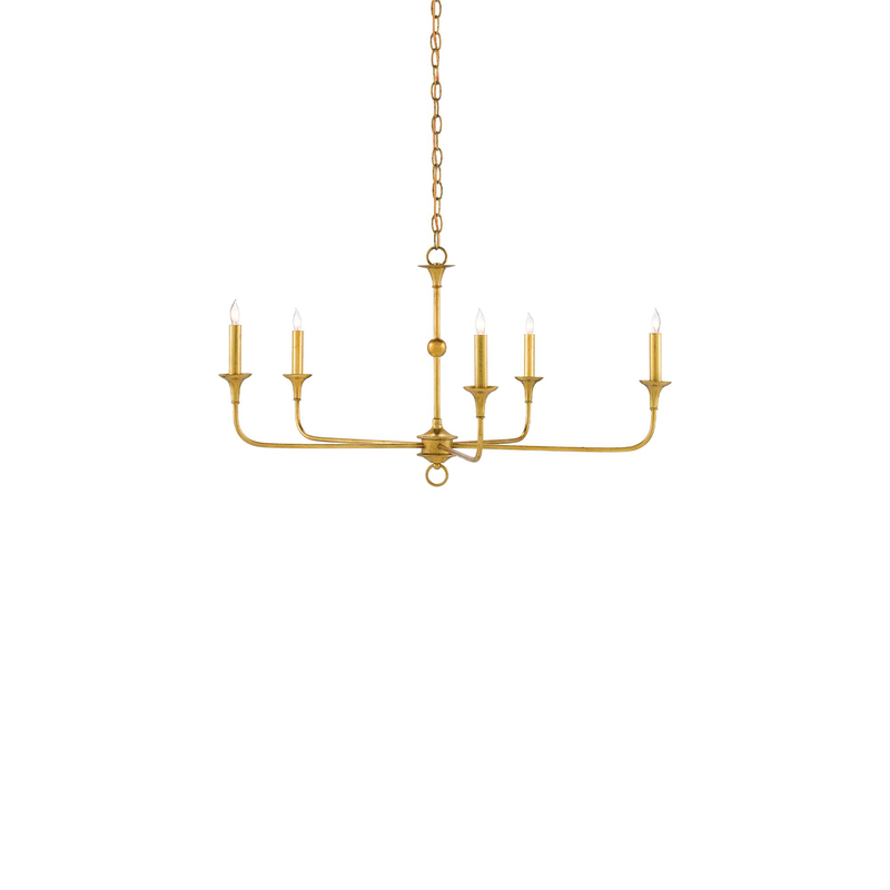 Nottaway Medium Chandelier by Currey & Company