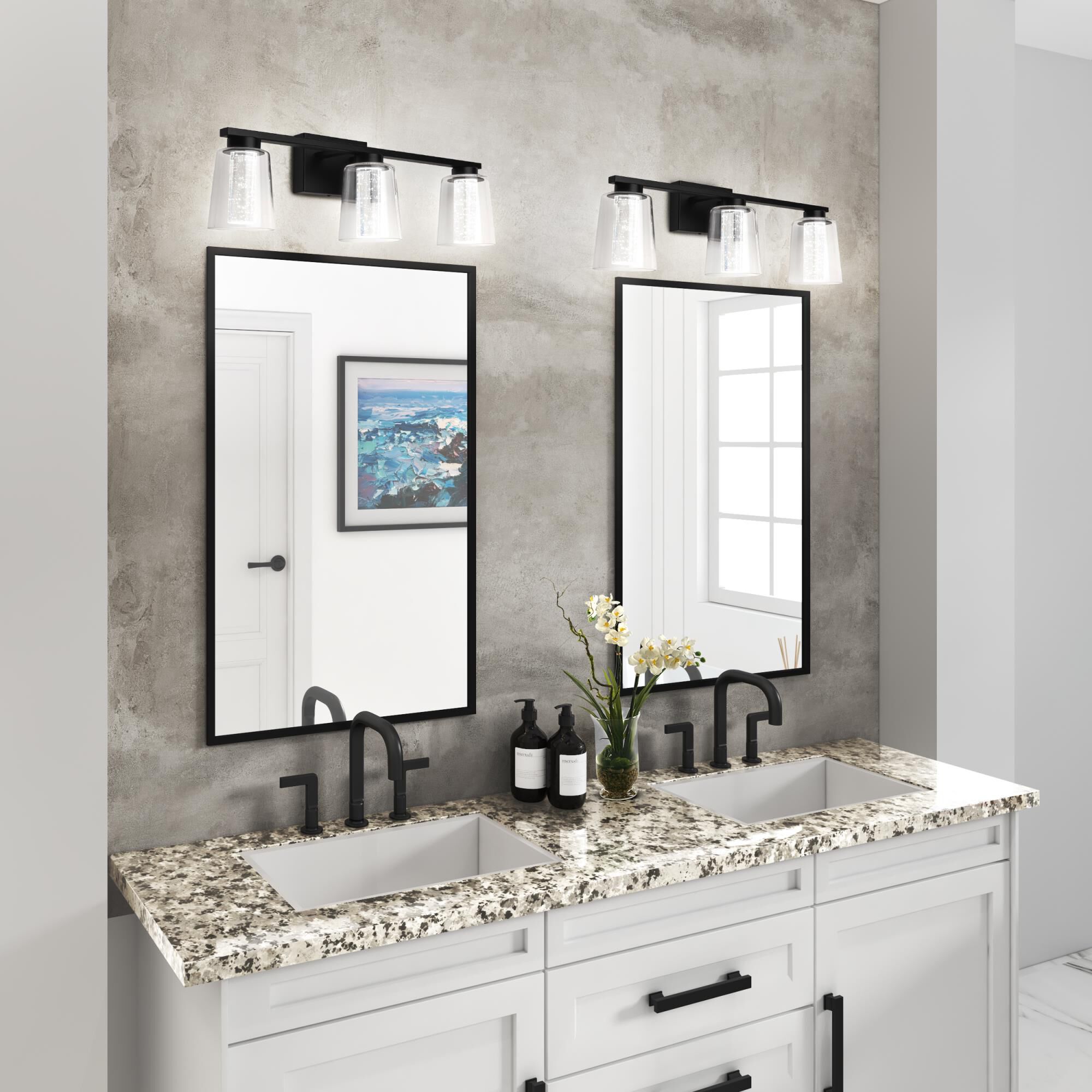Dalton 24 Inch Bath Vanity Light by Artcraft