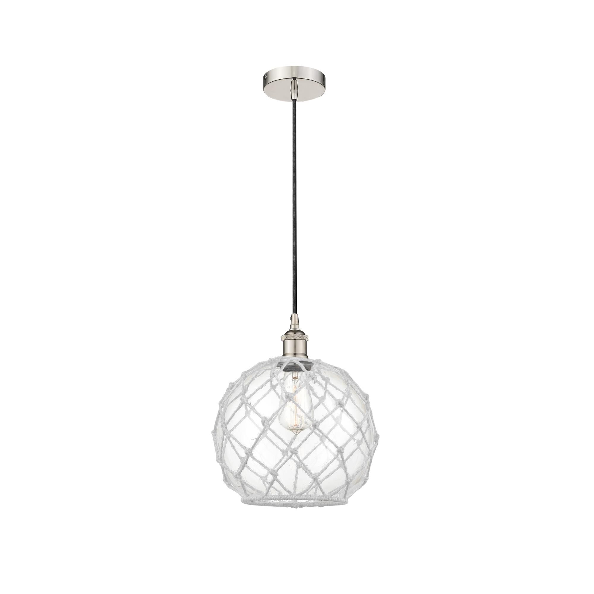 Innovations Lighting Bruno Marashlian Farmhouse Rope 10 Inch Mini Pendant