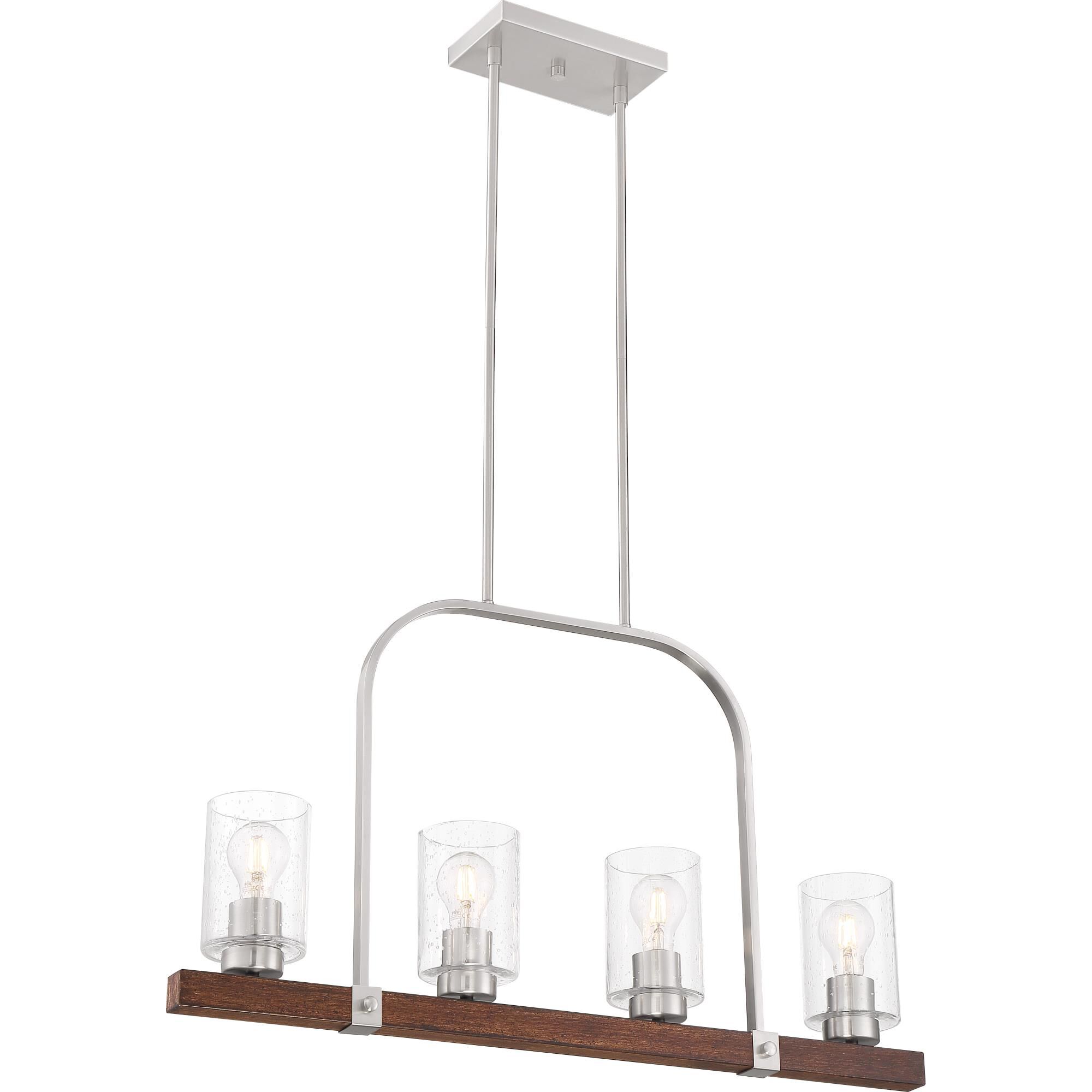 Arabel 32 Inch 4 Light Linear Suspension Light by Nuvo Lighting
