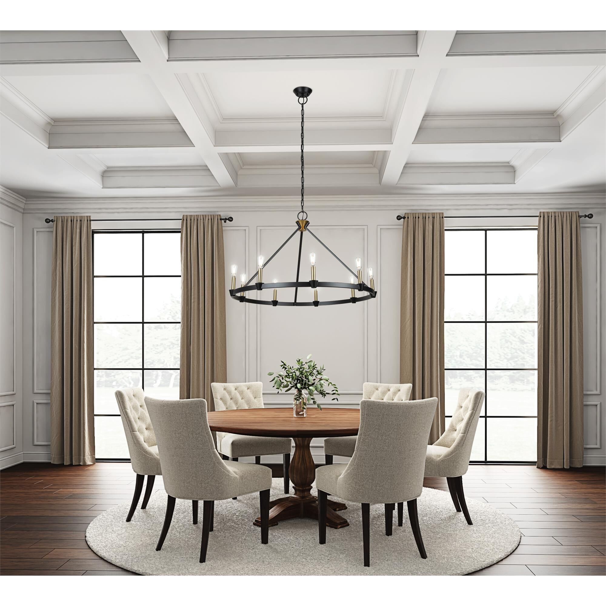 Kevin Kraemer Notting Hill 36 Inch 9 Light Chandelier,