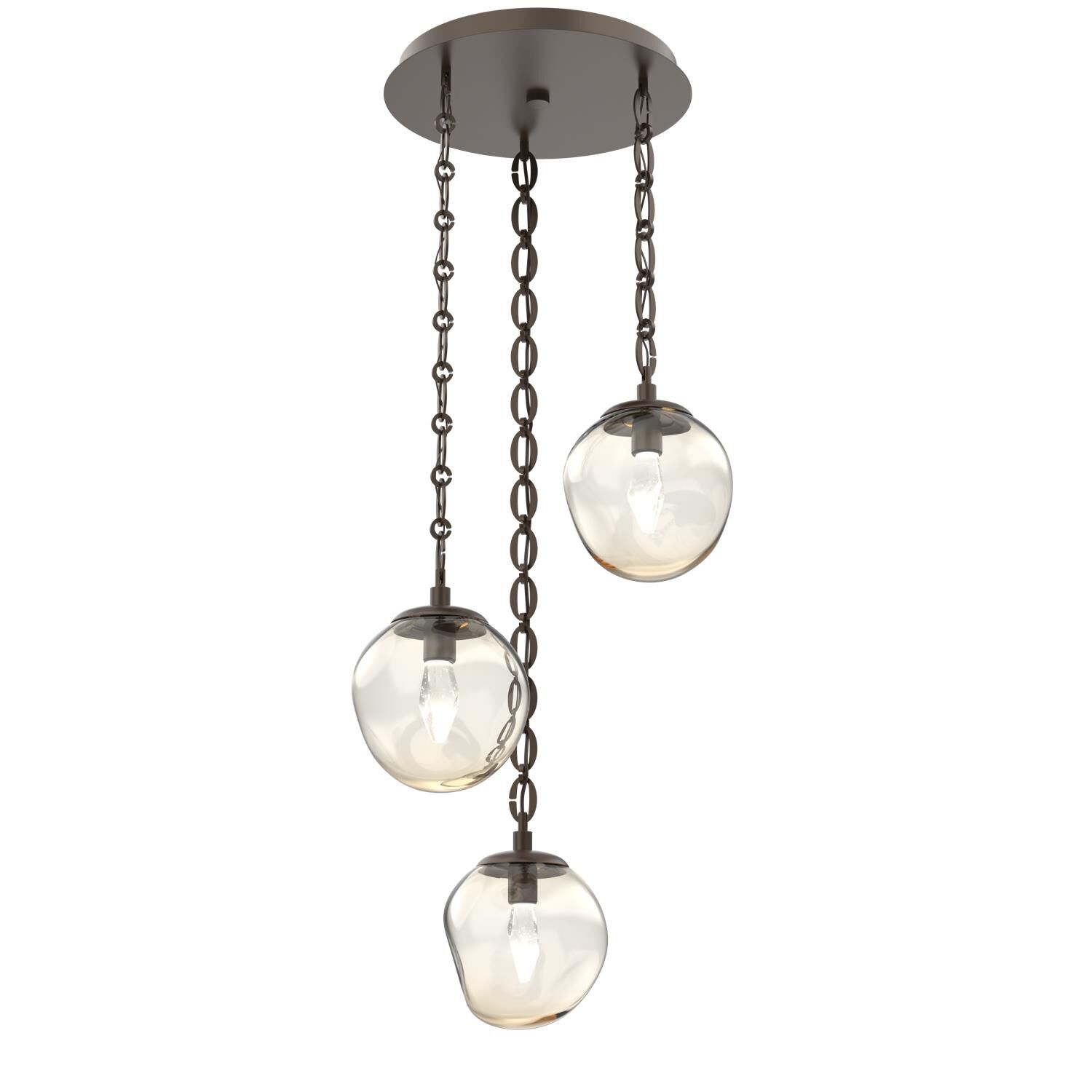 Levi Wilson Aster Led 22 Inch Multi Light Pendant by Hammerton Studio