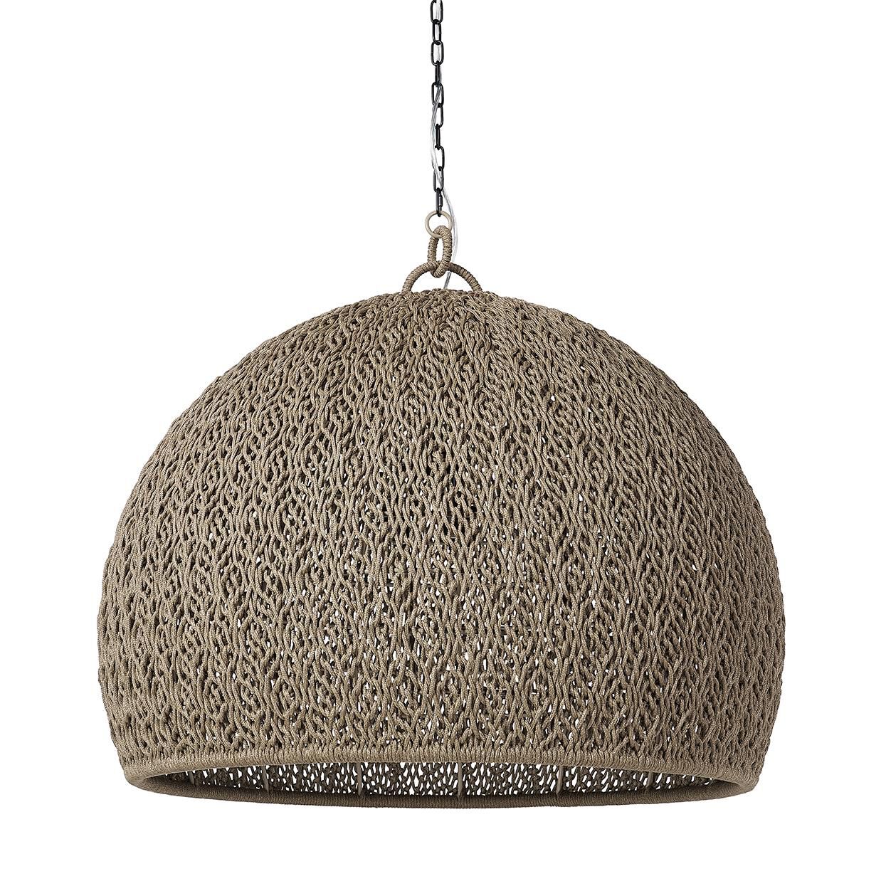 Jenson 36 Inch Outdoor Hanging Lantern by Palecek