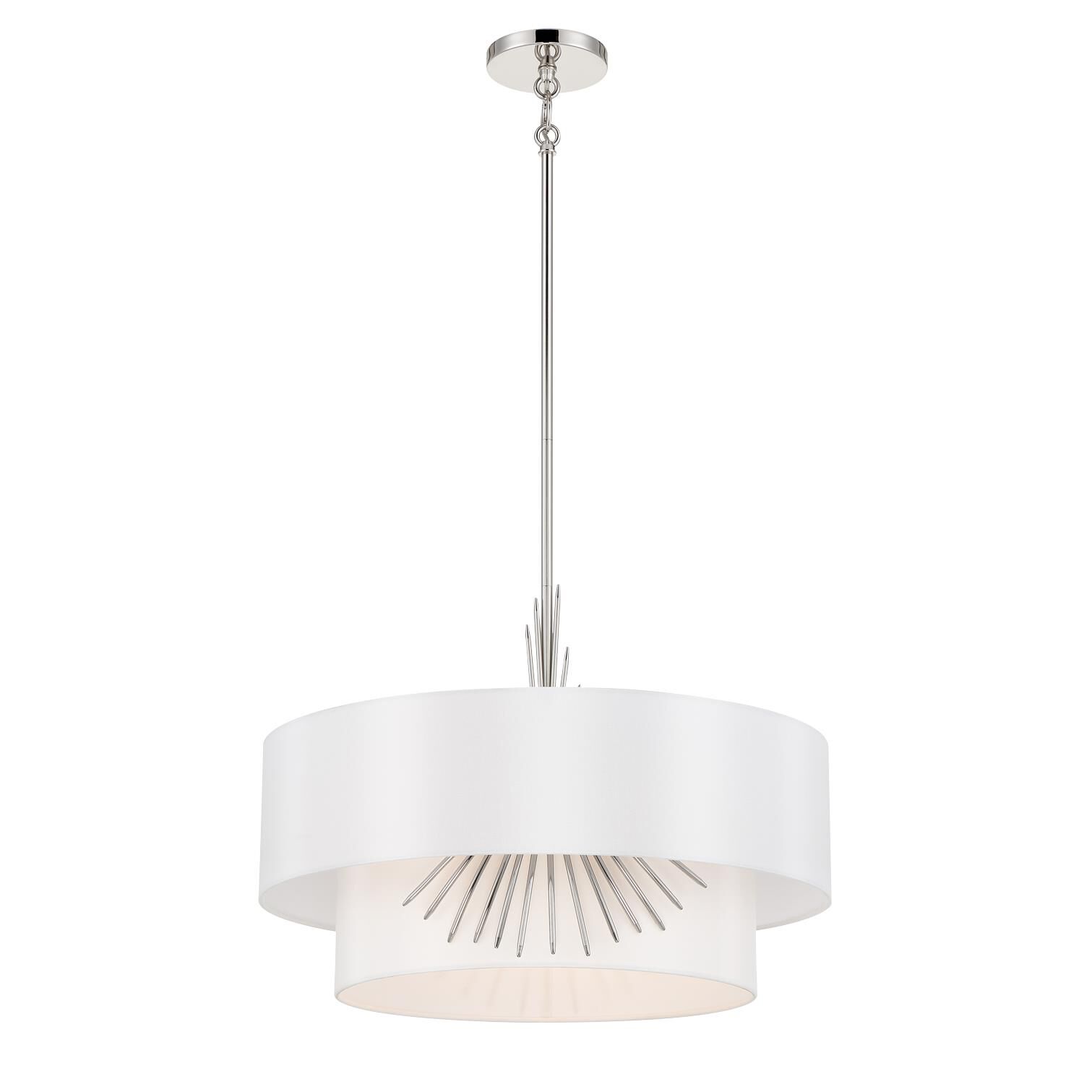 Robin Baron Gramecy 21 Inch Large Pendant by Kovacs