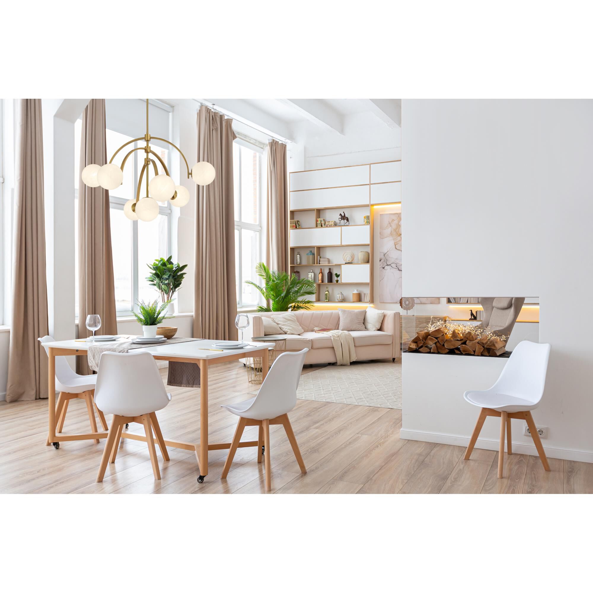 Marias 32 Inch Chandelier by Savoy House