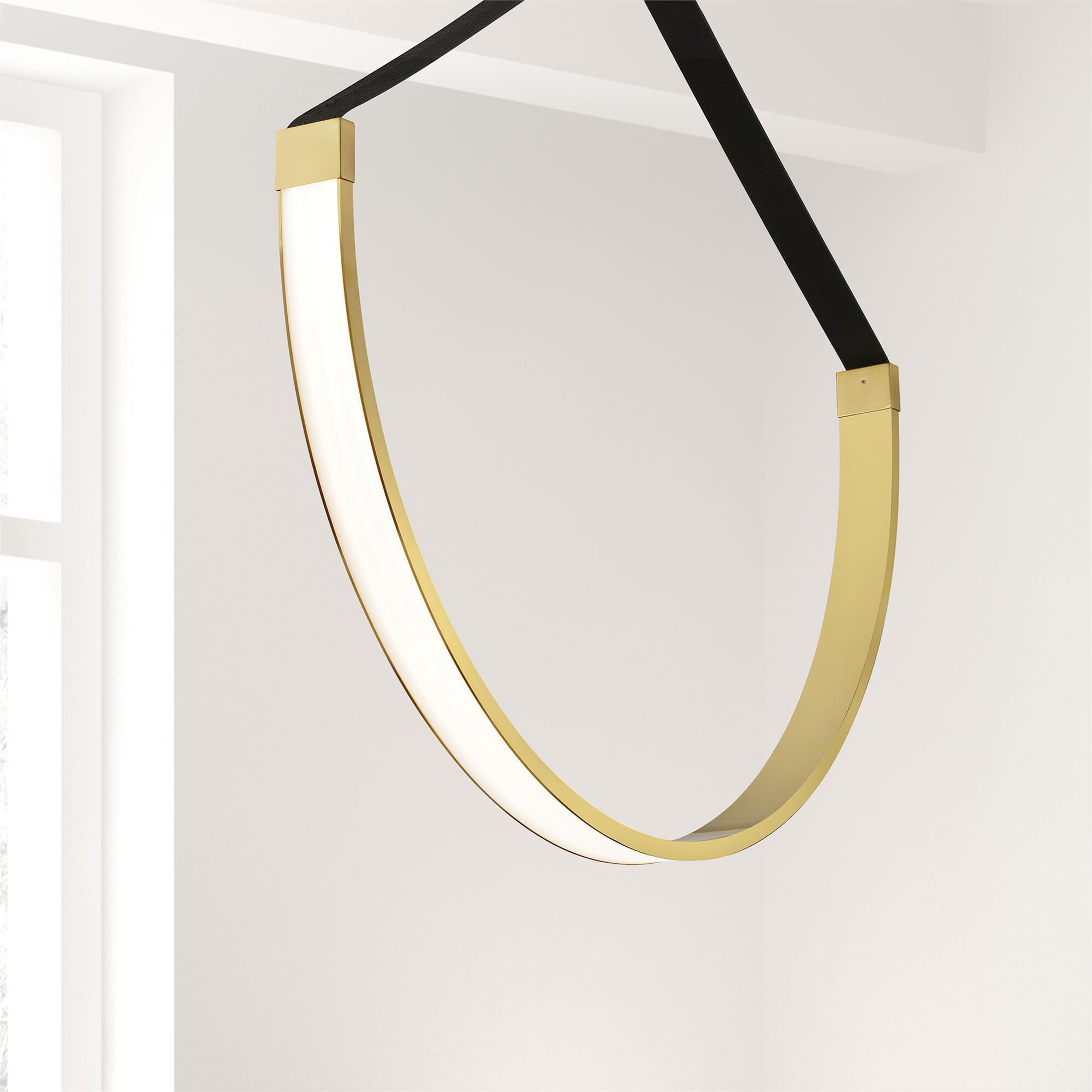 Shown in Aged Brass and Black finish