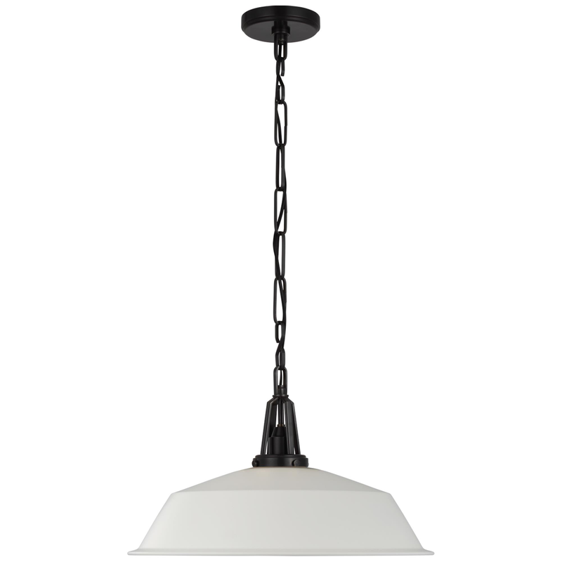 Visual Comfort Signature Collection Chapman & Myers Layton 20 Inch Large Pendant