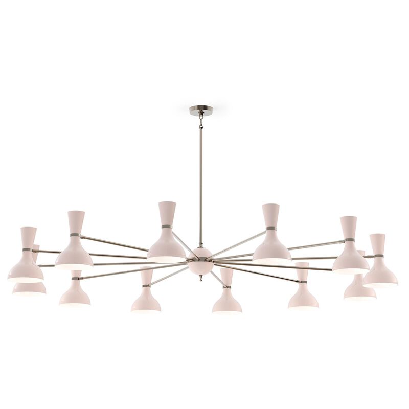Clare 76 Inch Chandelier by Robert Abbey