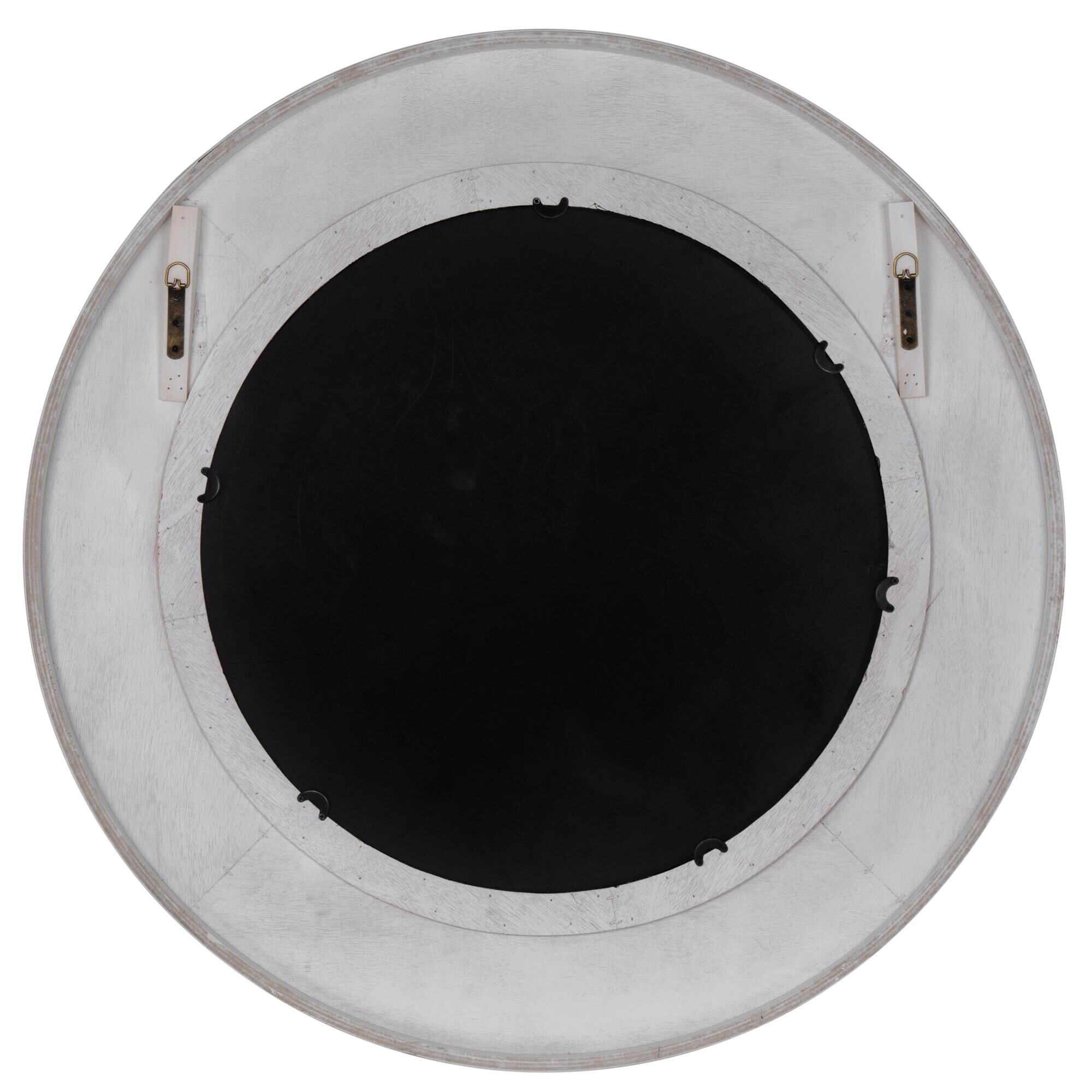 Shown in White With Natural Wood finish