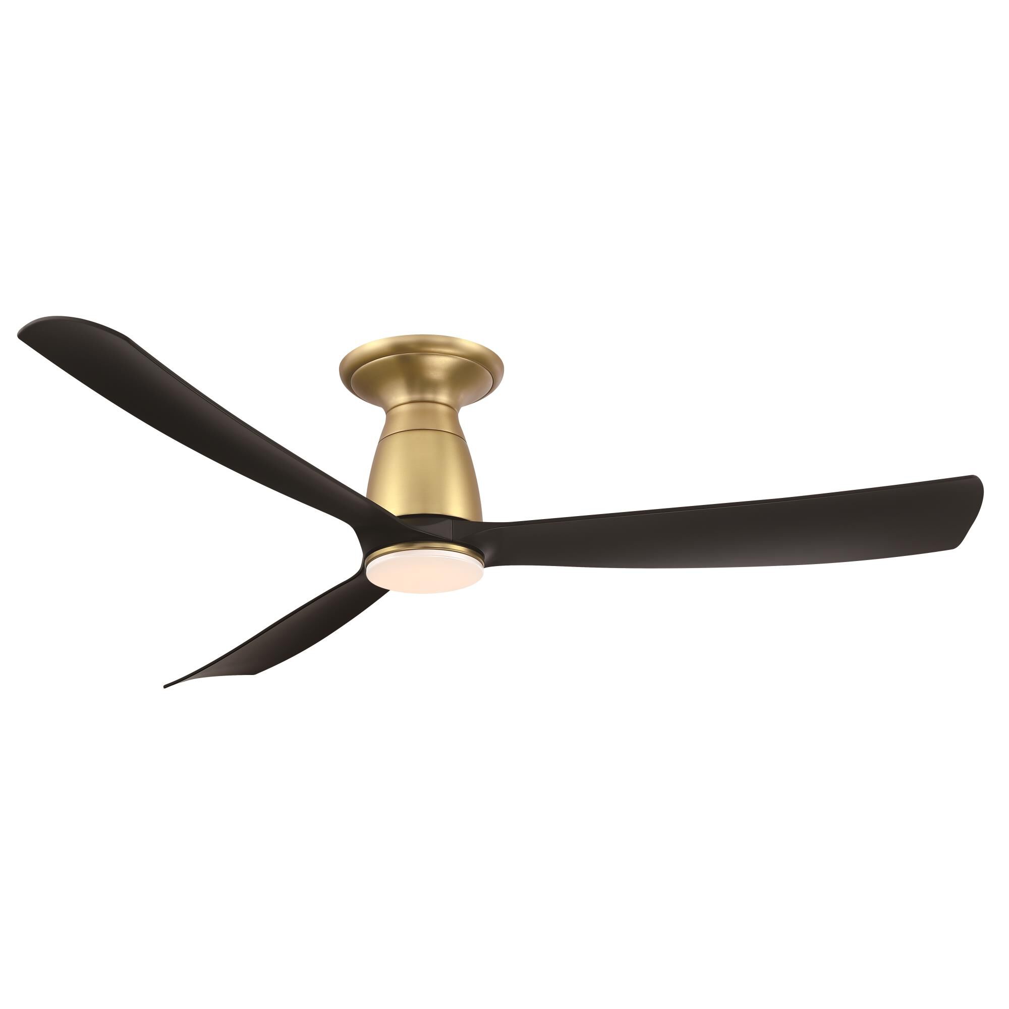 Kute 52 Inch Flush Mount Fan with Light Kit by Fanimation