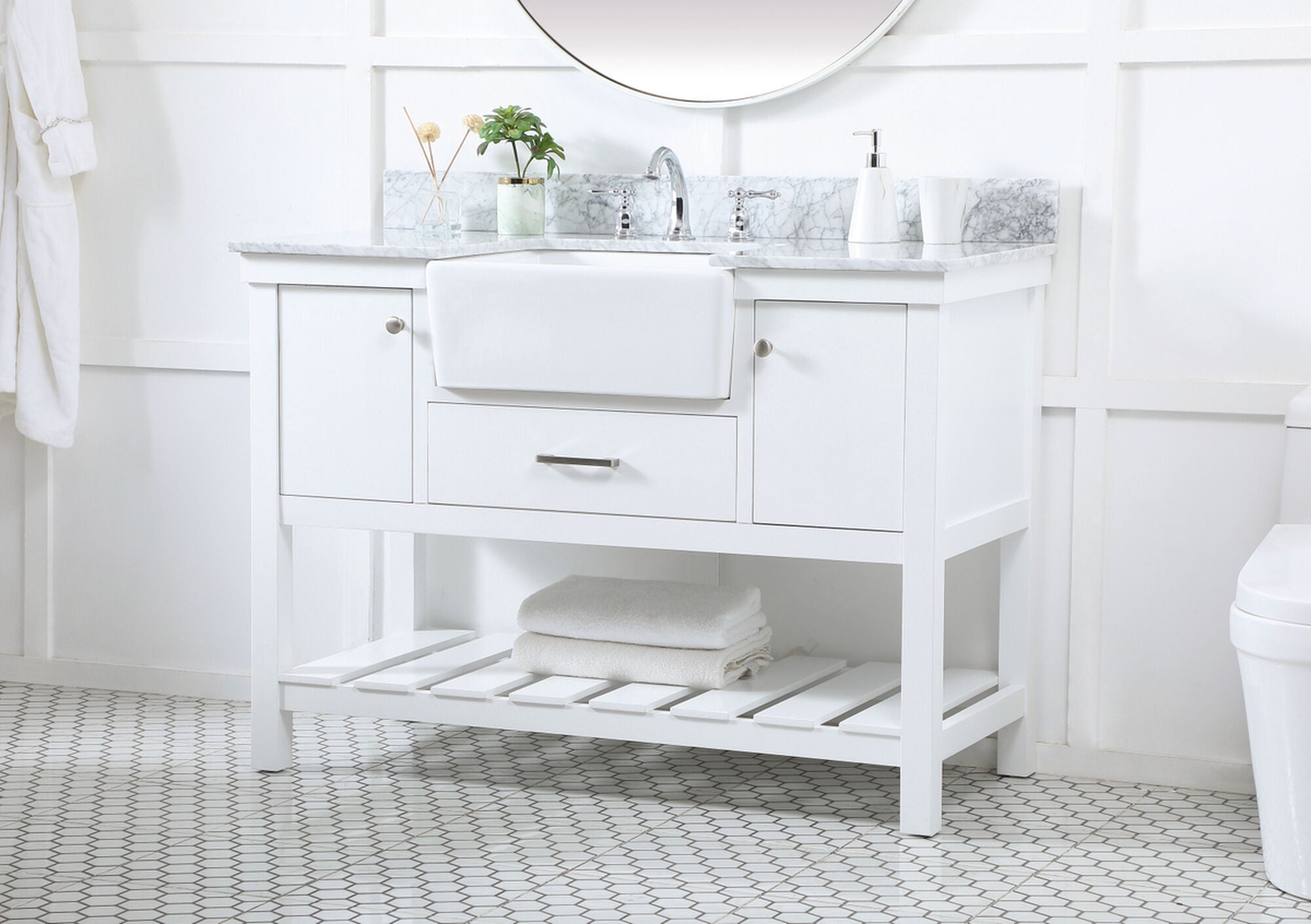 Clement 22 Inch Bath Vanity Cabinet,