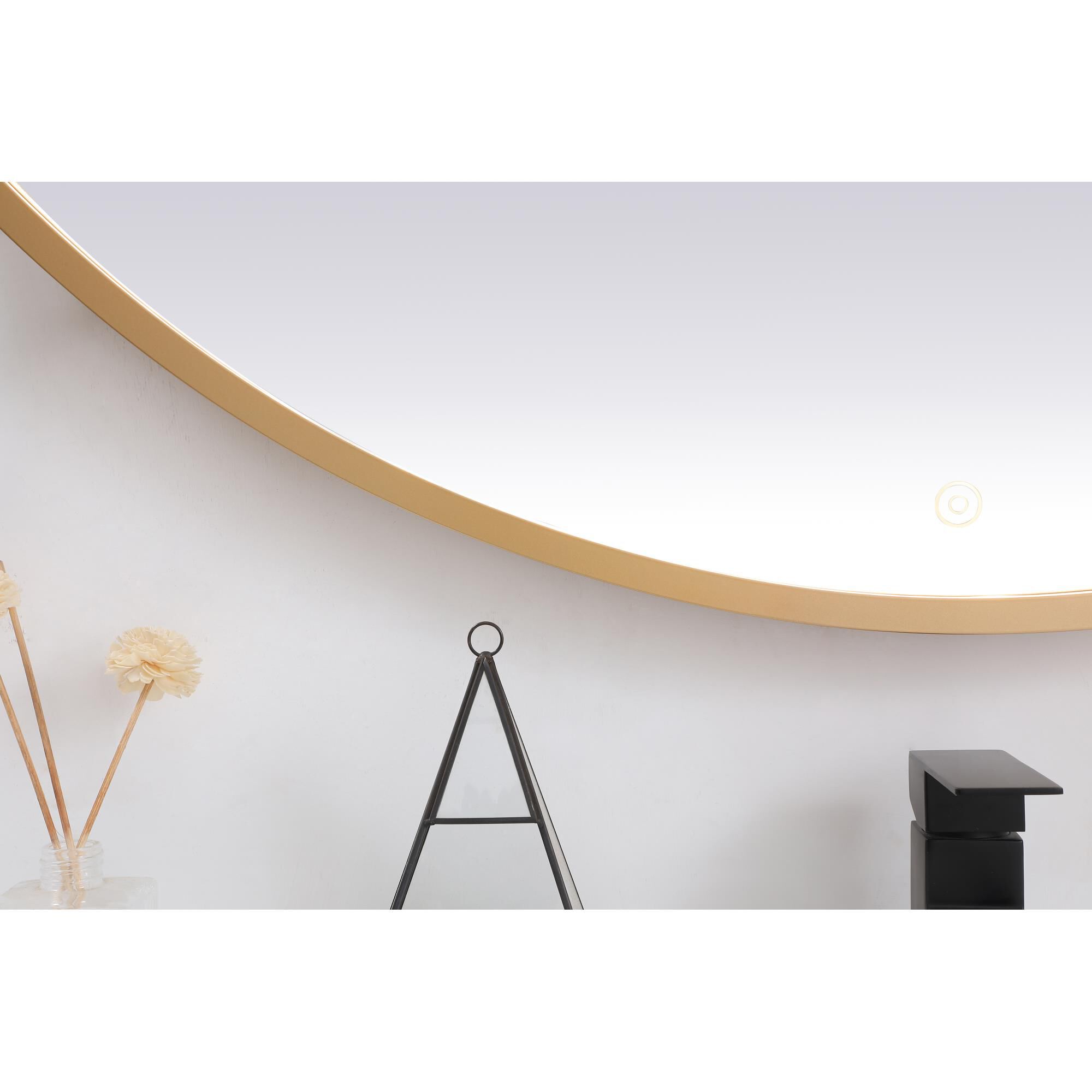 Pier LED Lighted Mirror by Elegant Decor