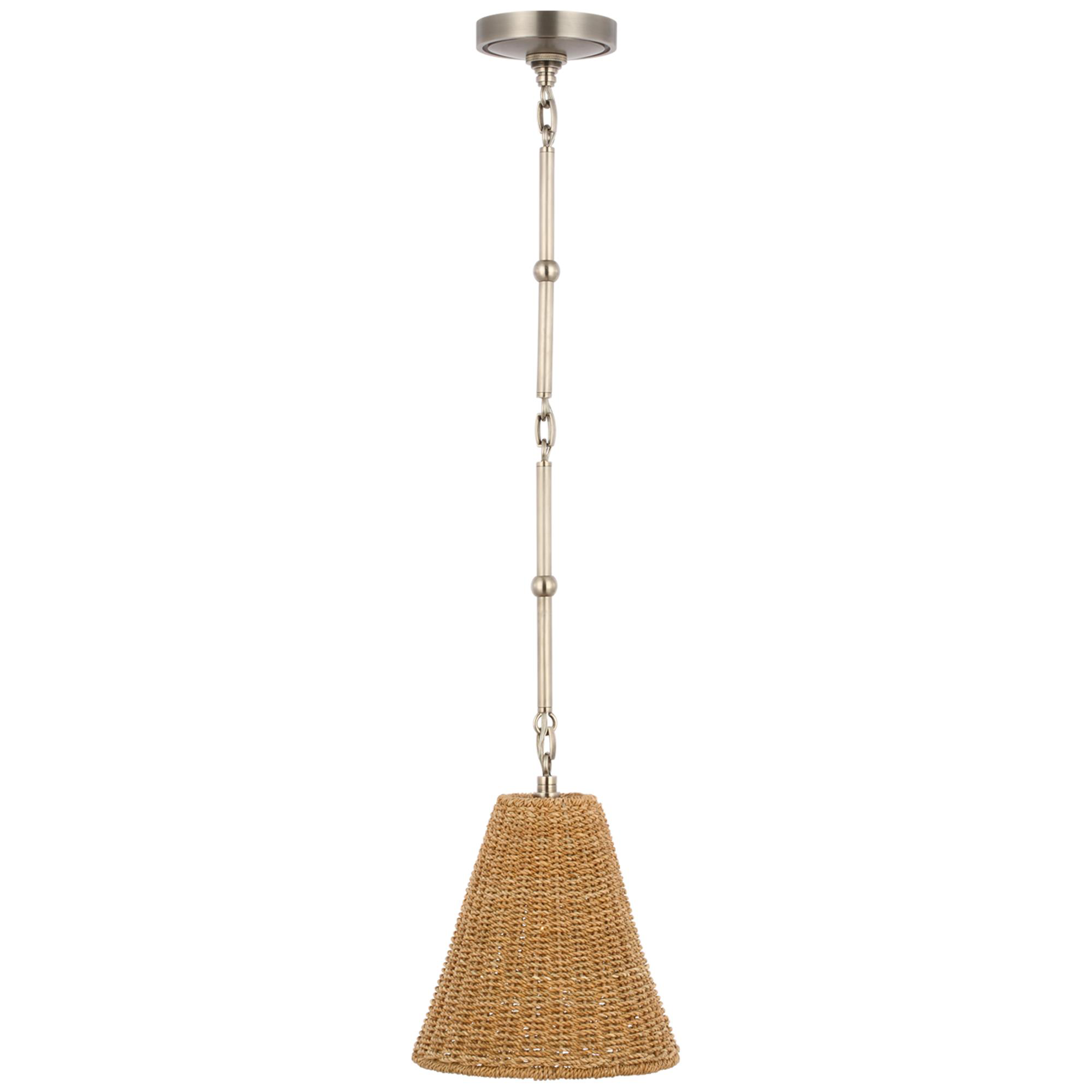Shown in Antique Nickel finish and Toast shade