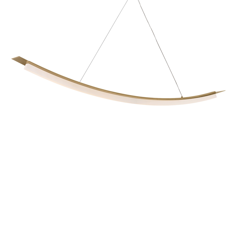 Kaguya 78 Inch Linear Chandelier by Sonneman