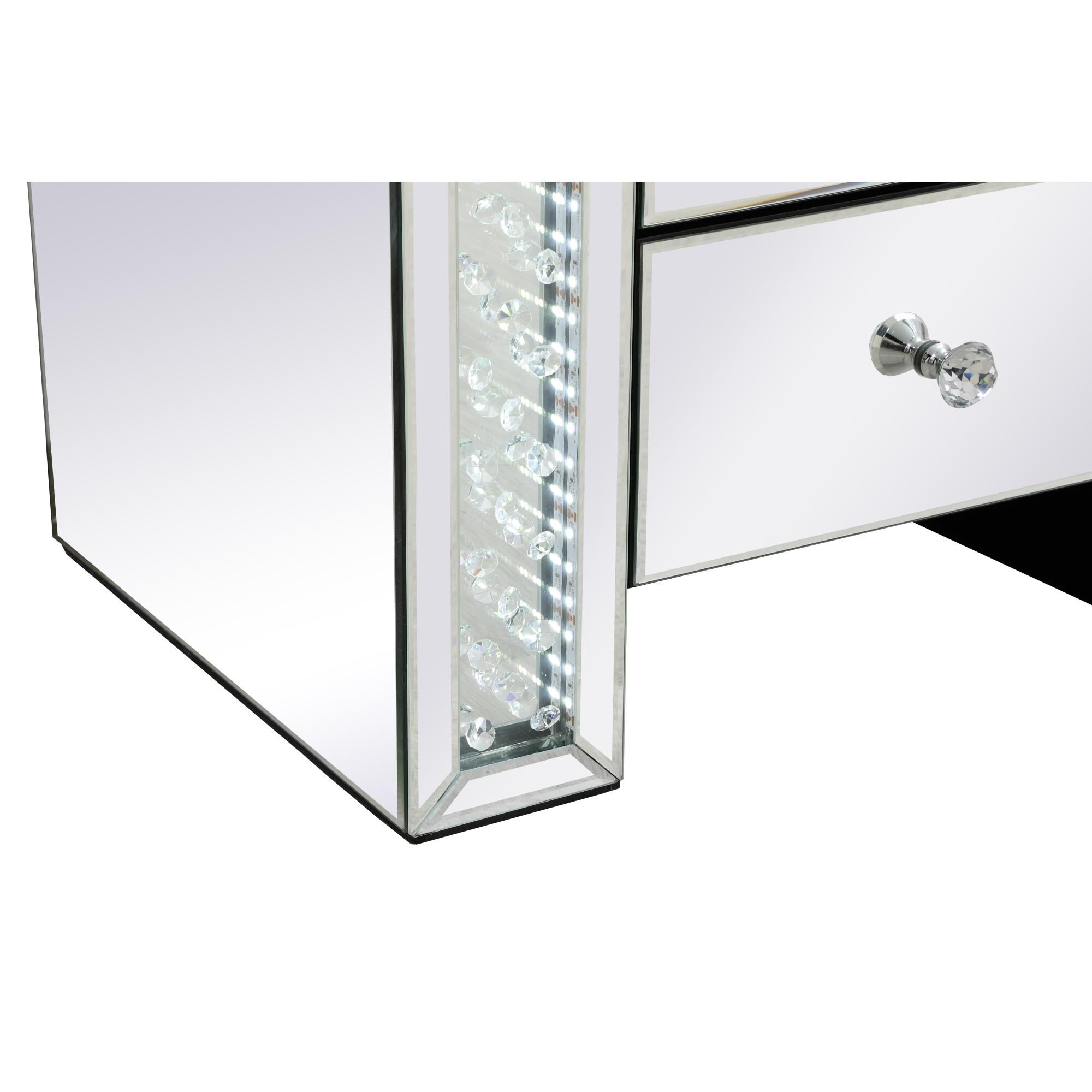 Raiden End Table by Elegant Decor