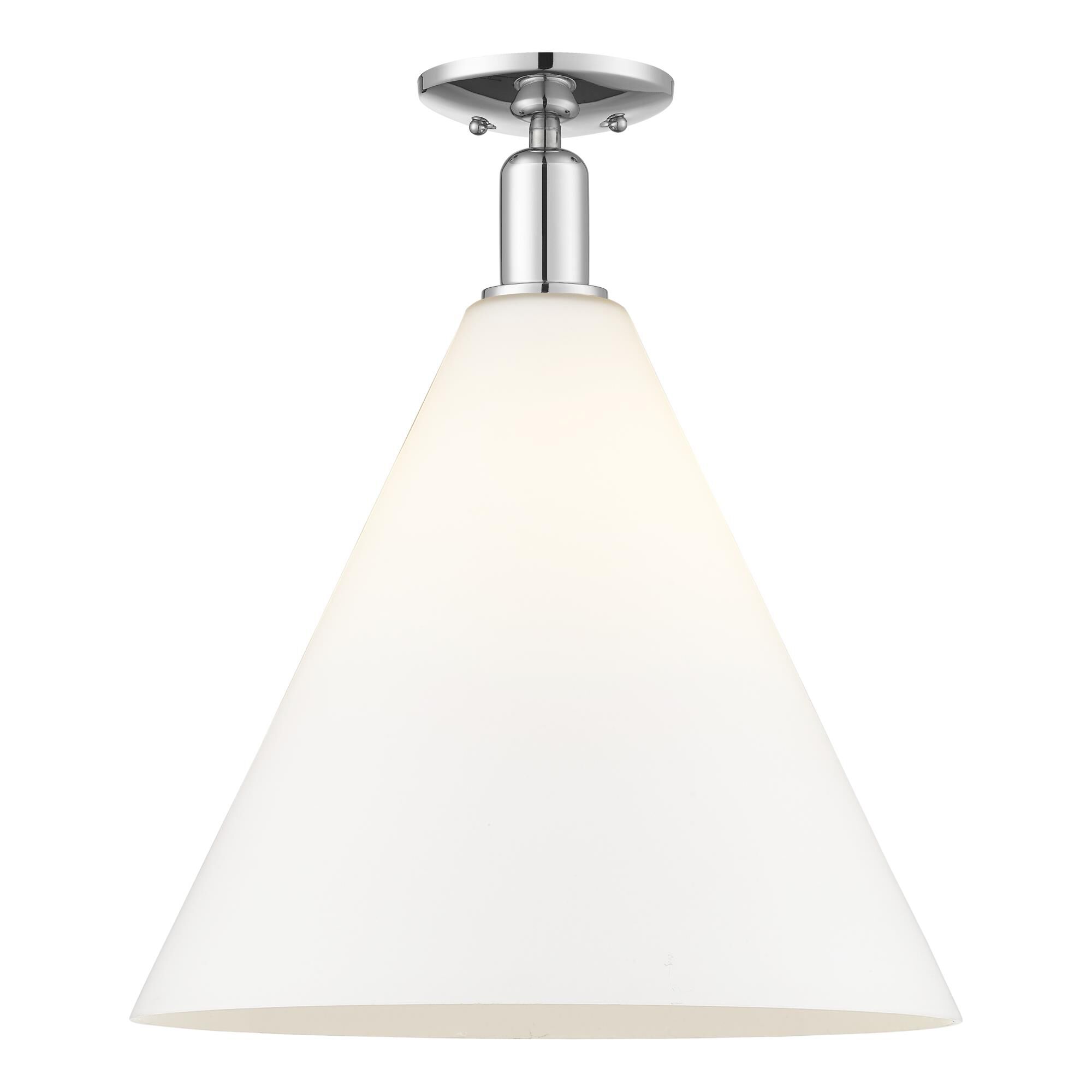 Bruno Marashlian Berkshire Glass 16 Inch Semi Flush Mount by Innovations Lighting