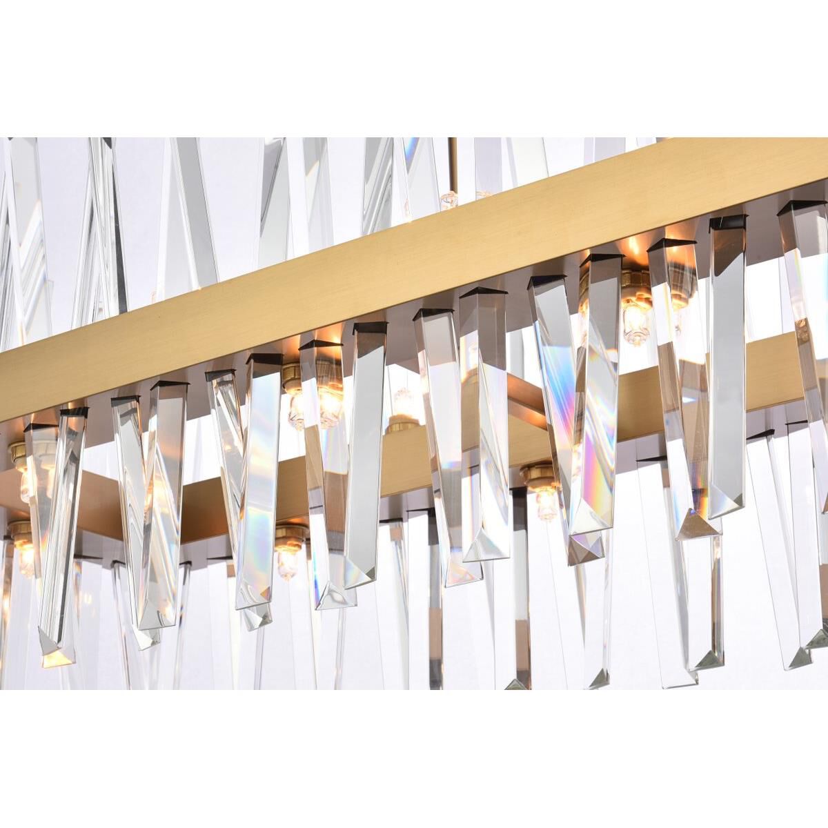Serephina Linear Suspension Light by Elegant Lighting