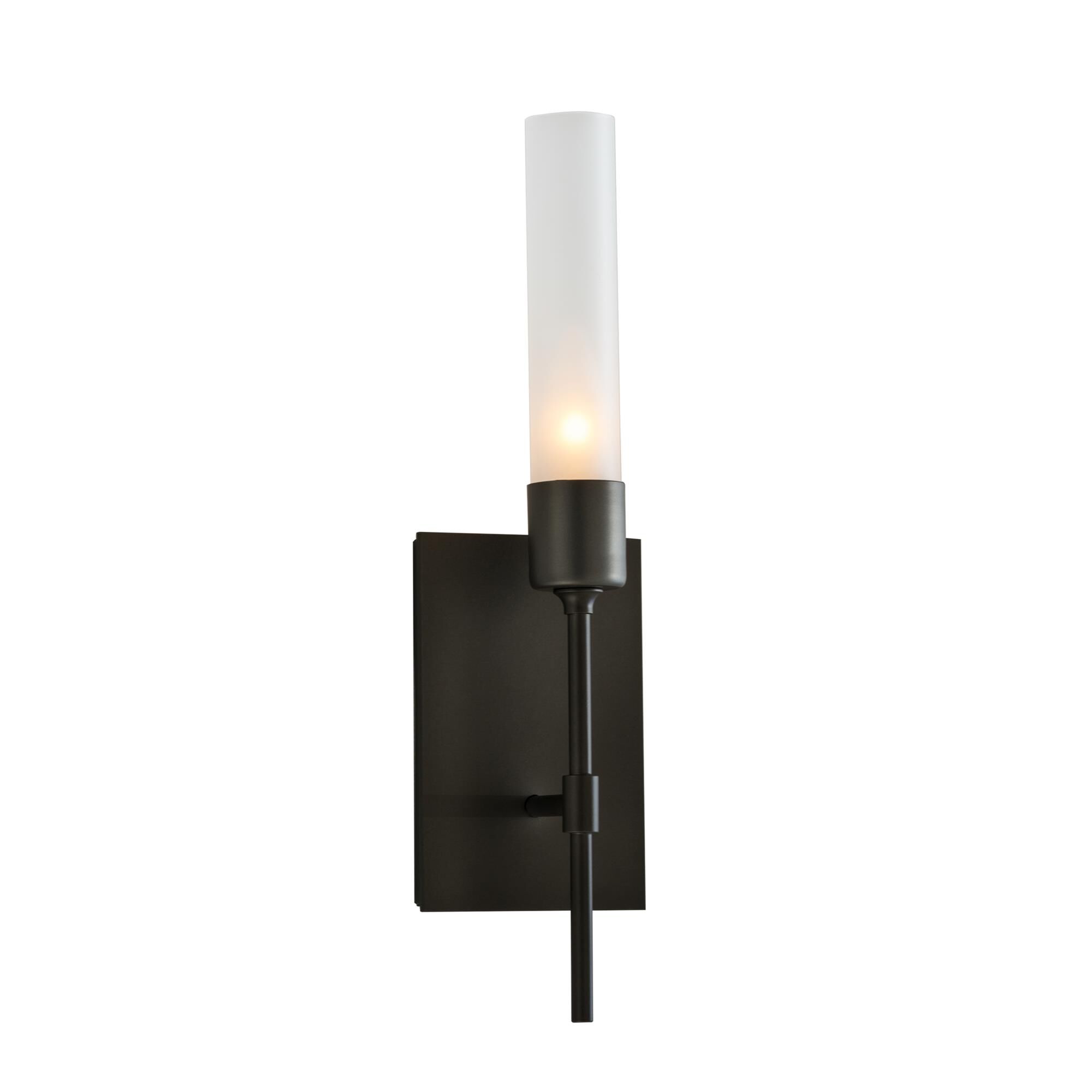 Shown in Dark Smoke finish and Frosted glass