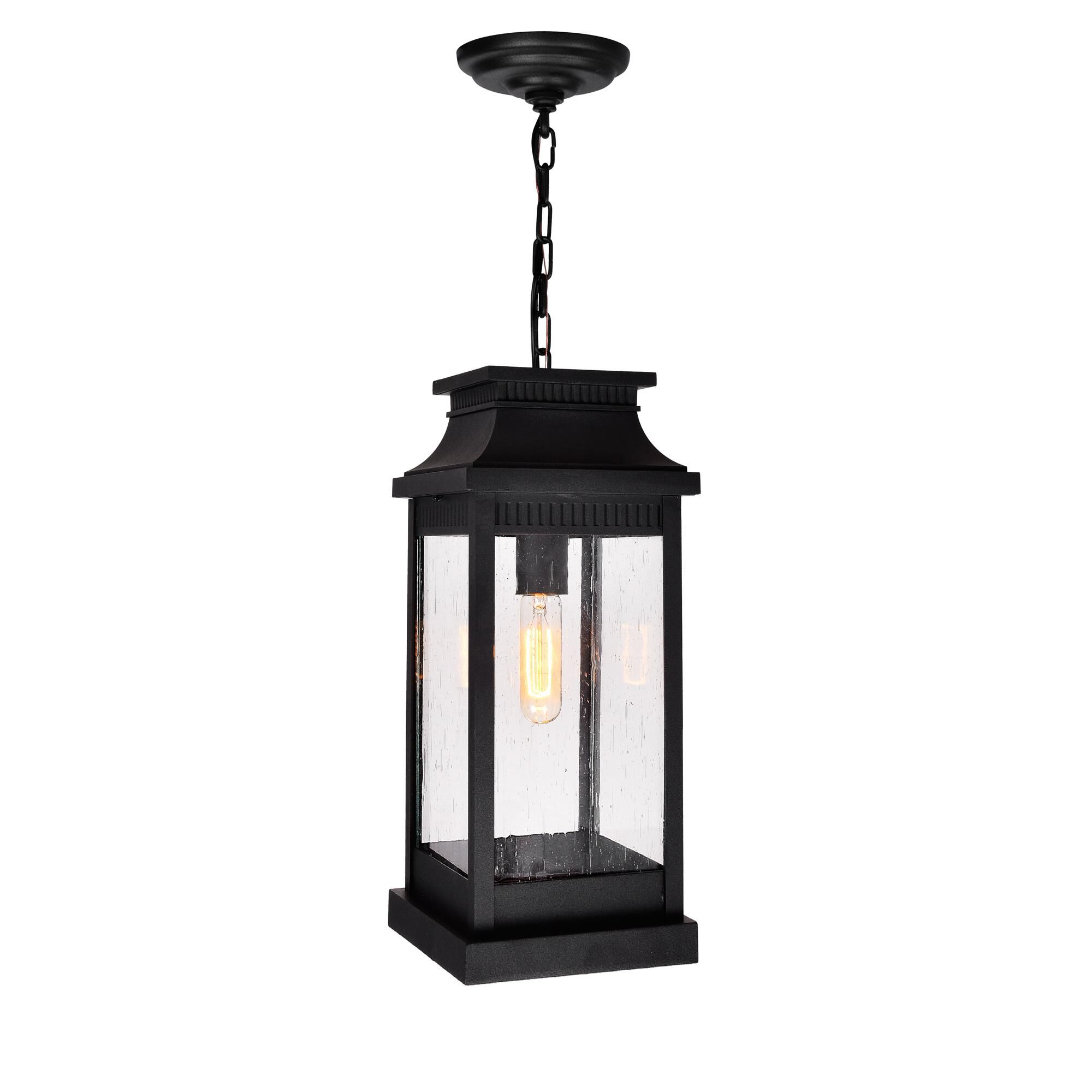CWI Lighting Milford 18 Inch Tall Outdoor Hanging Lantern