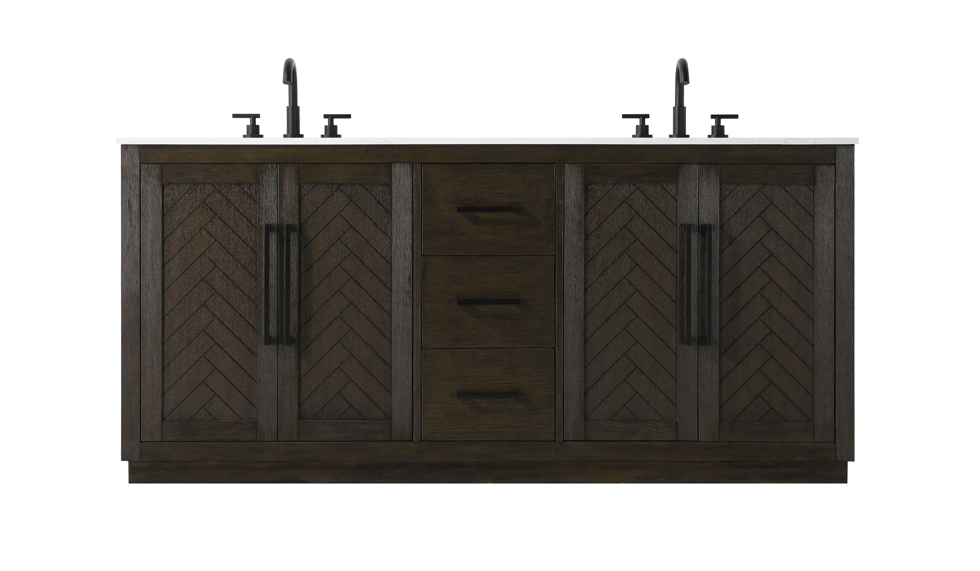Shown in Chocolate Oak finish