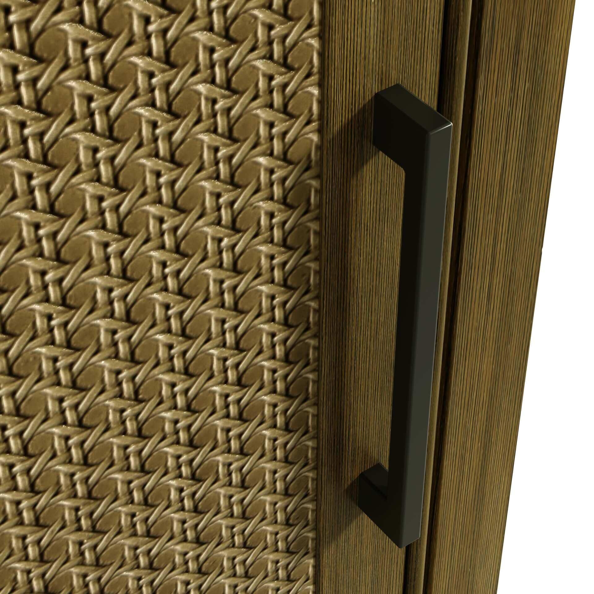 Shown in Hazel Oak finish