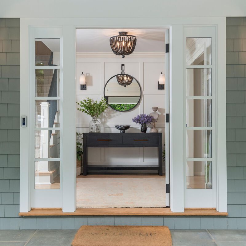 Alston Large Decorative Mirror by Crystorama