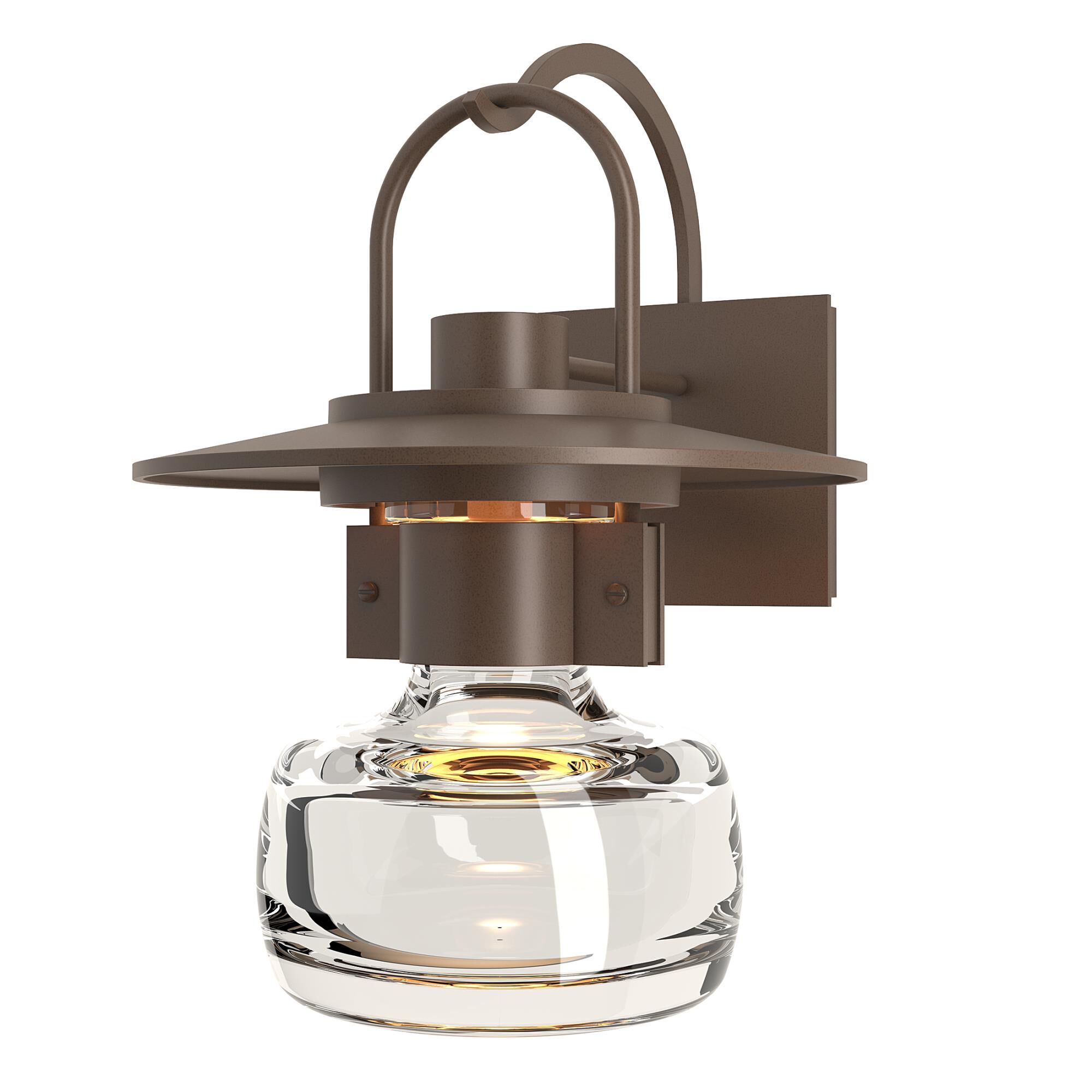 Shown in Coastal Bronze finish and Clear  glass