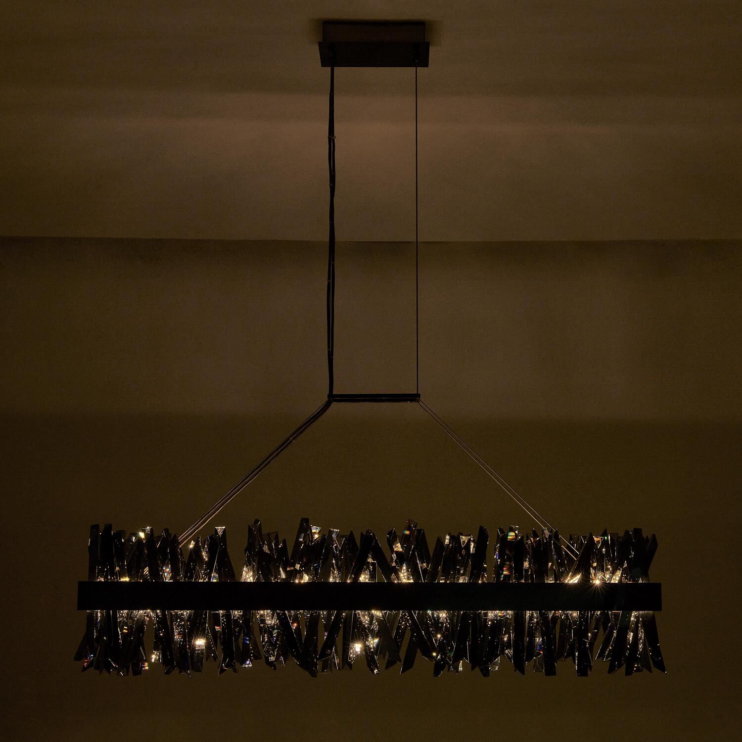 Glacier 48 Inch Linear Suspension Light by Allegri