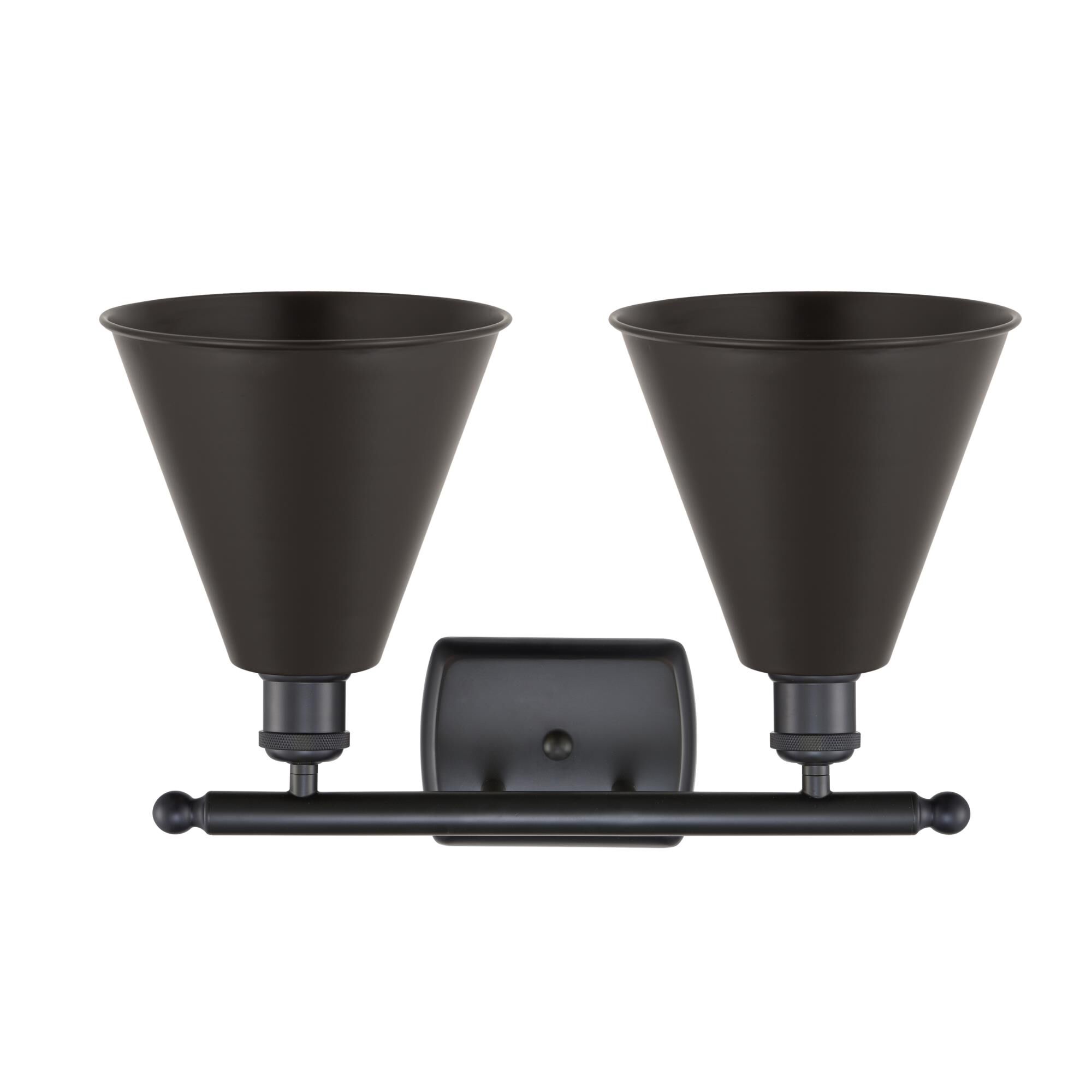 Bruno Marashlian Ballston Cone 18 Inch 2 Light Bath Vanity Light by Innovations Lighting