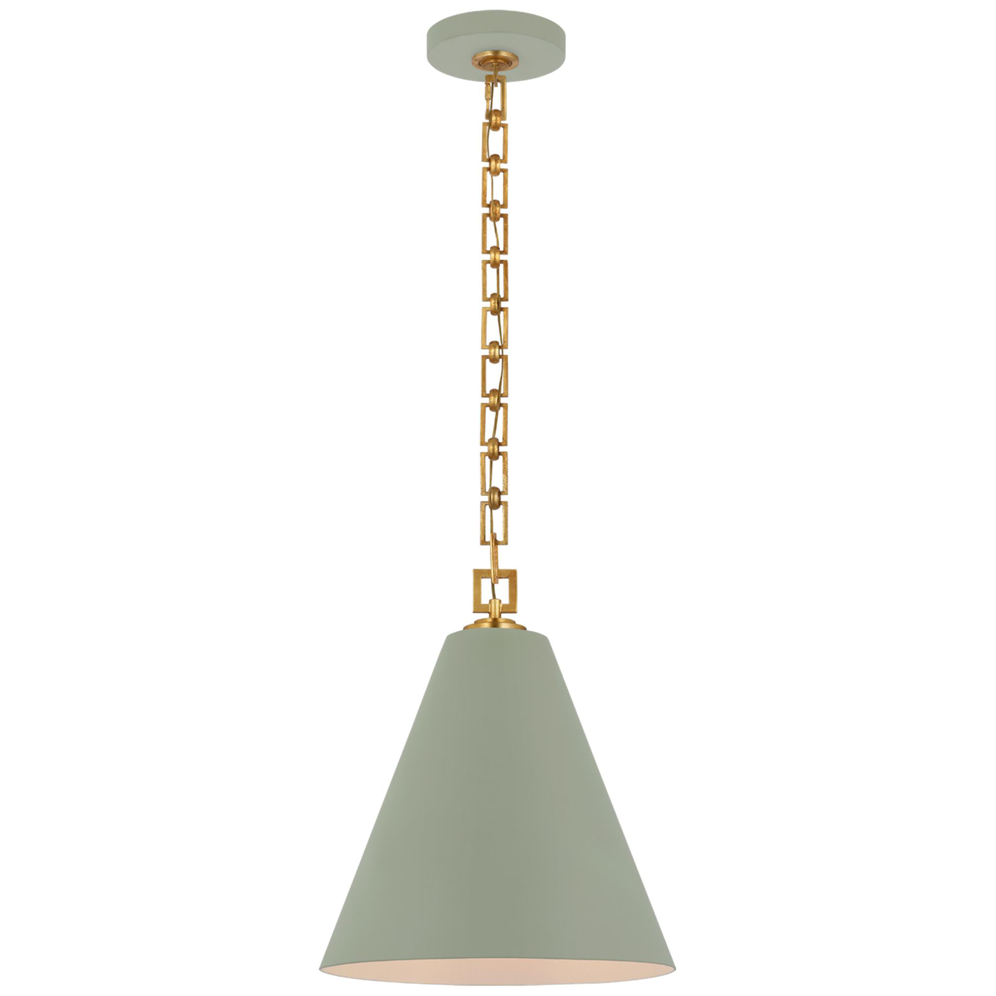 Shown in Celadon and Gild finish