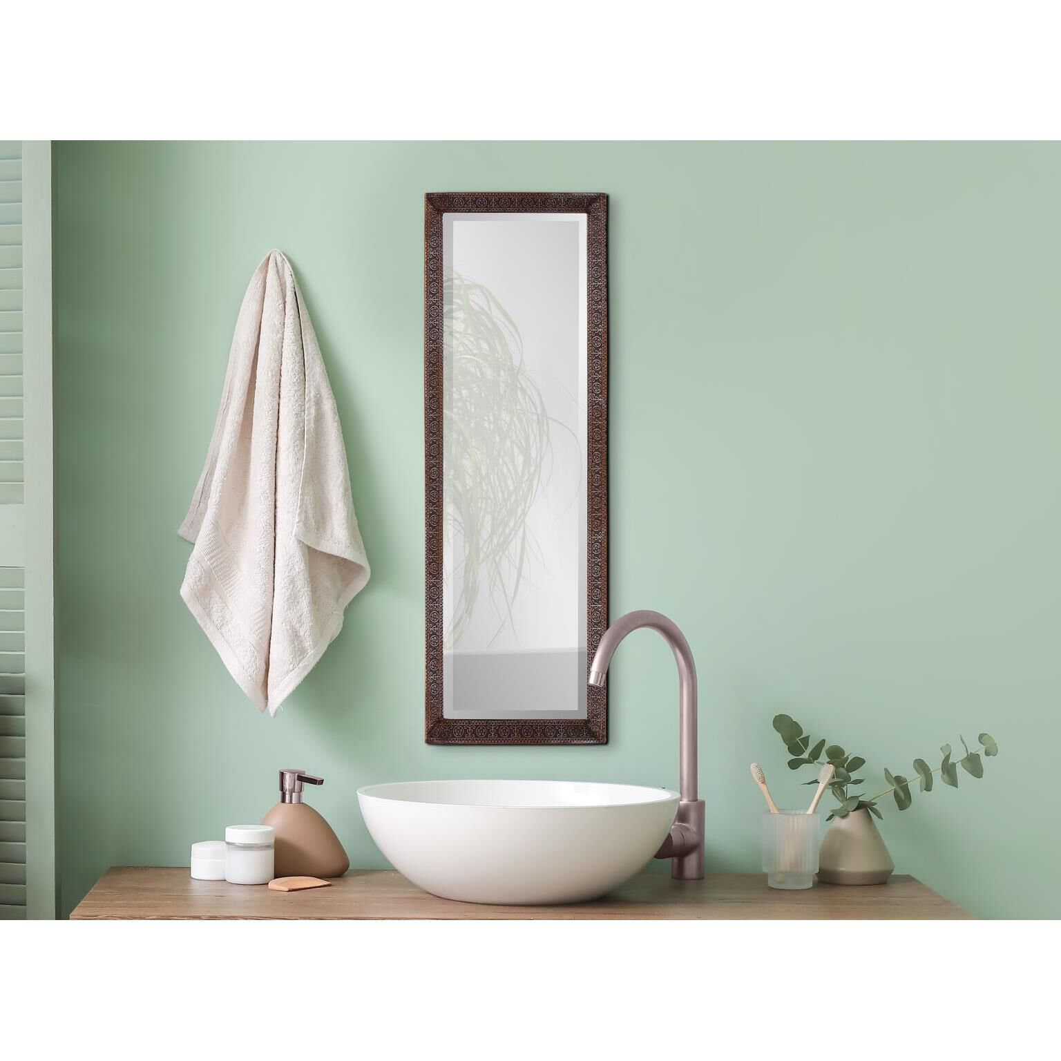 Lancaster Dressing Decorative Mirror by Howard Elliott Collection