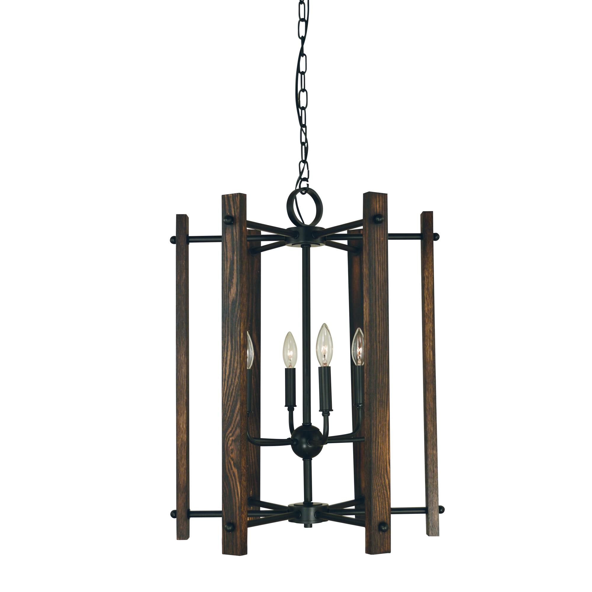 Modern Farmhouse 20 Inch 6 Light Mini Chandelier by Framburg