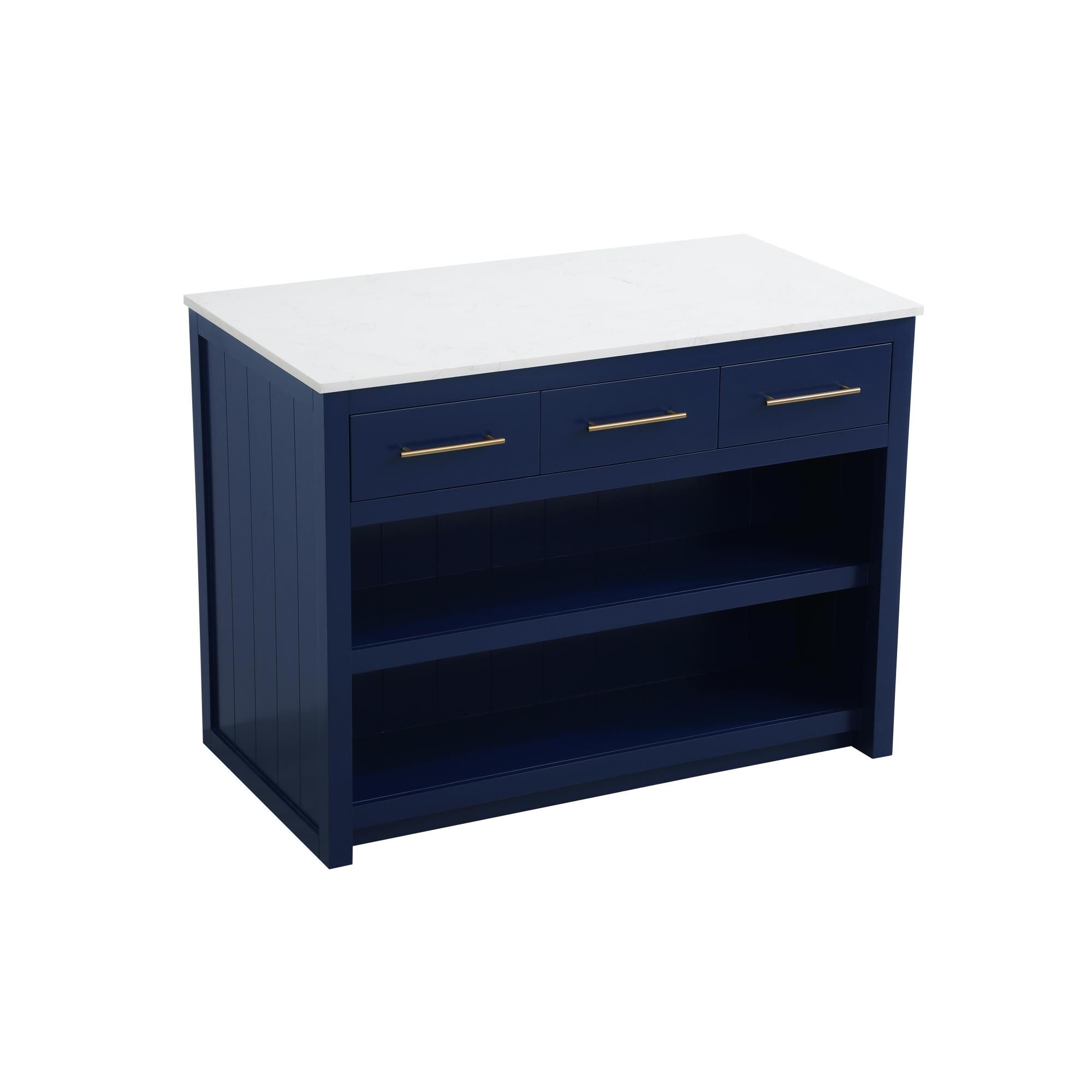 Shown in Blue finish