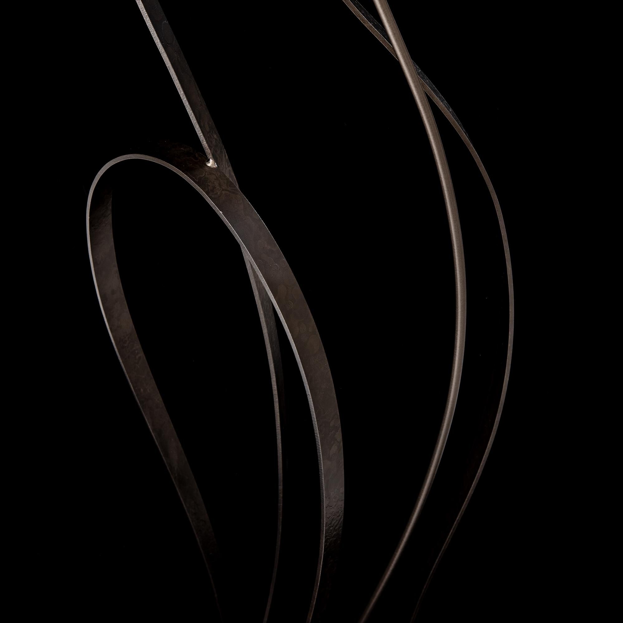 Shown in Dark Smoke finish and White shade