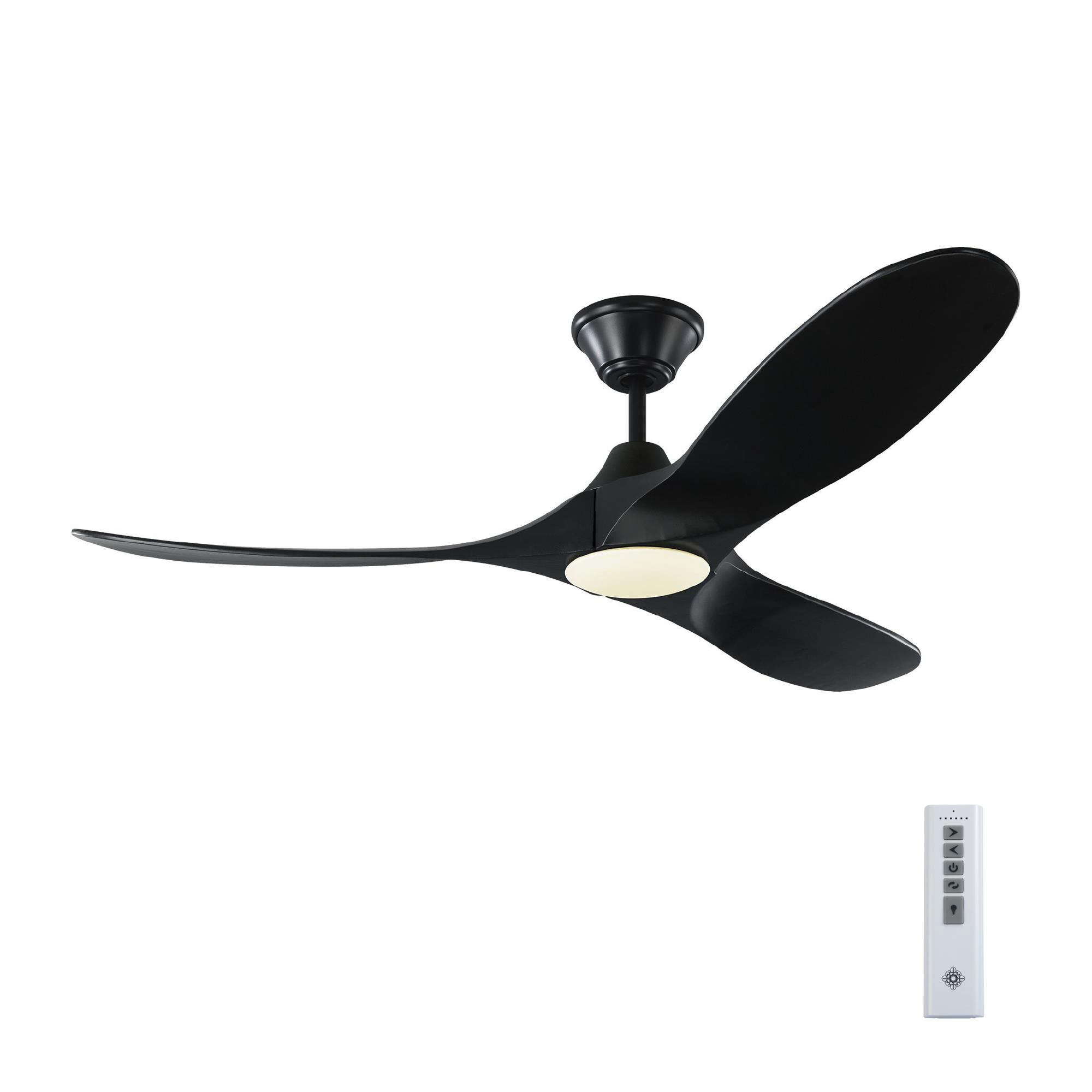 Maverick II 52 Inch Ceiling Fan with Light Kit,