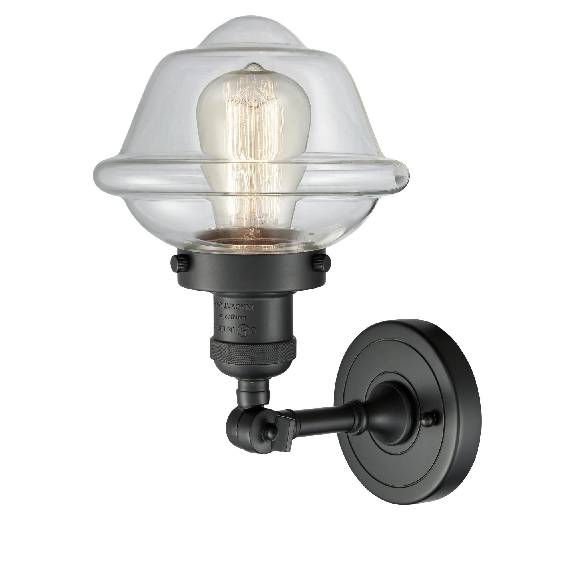 Bruno Marashlian Small Oxford 7 Inch 1 Light Semi Flush Mount by Innovations Lighting
