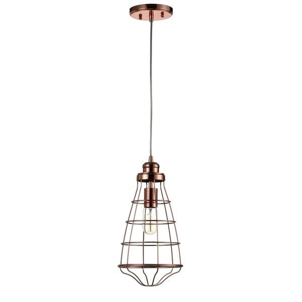 Safavieh Henni 7 Inch LED Cage Pendant