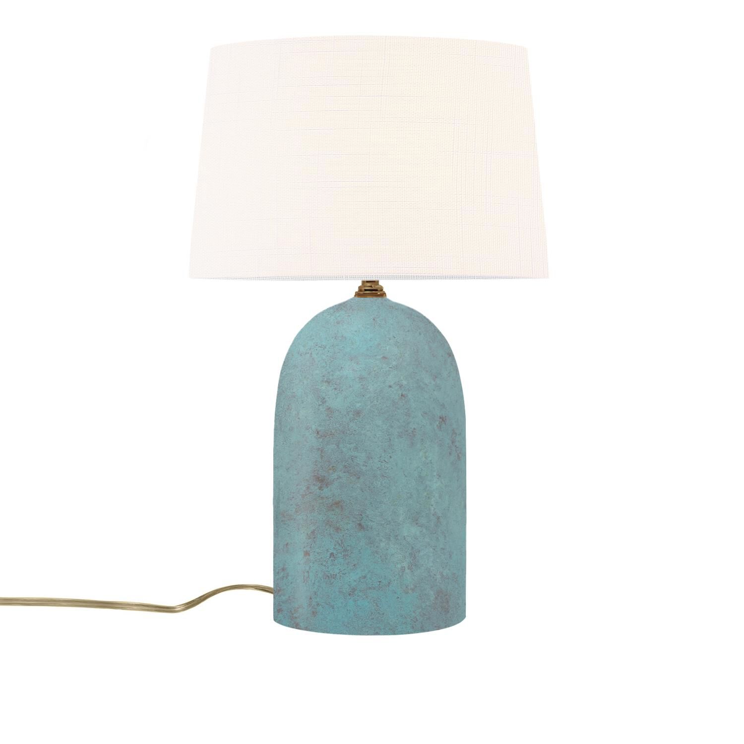 Shown in Verde Patina finish and White shade