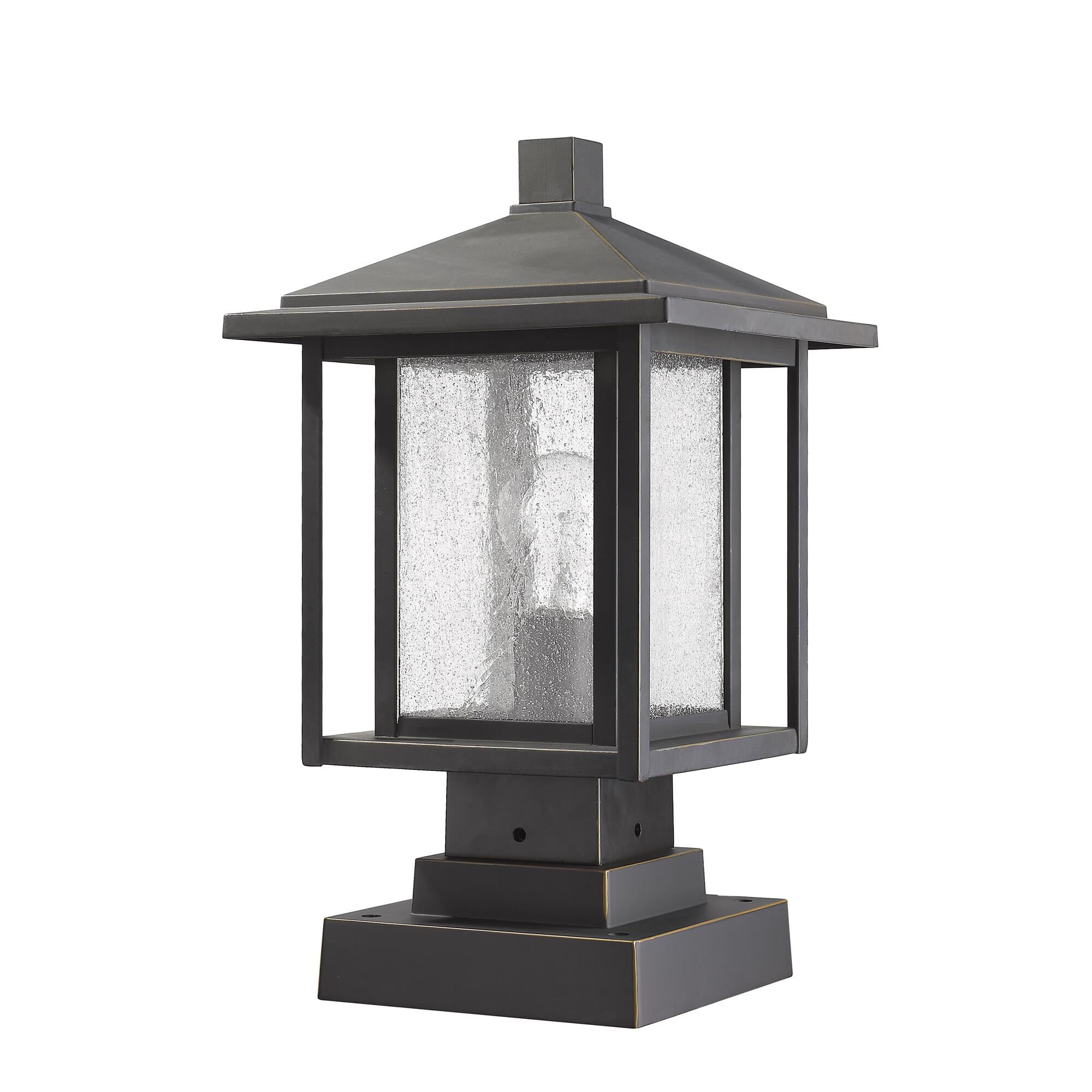 Z-Lite Aspen 16 Inch Tall Outdoor Pier Lamp - Clearance