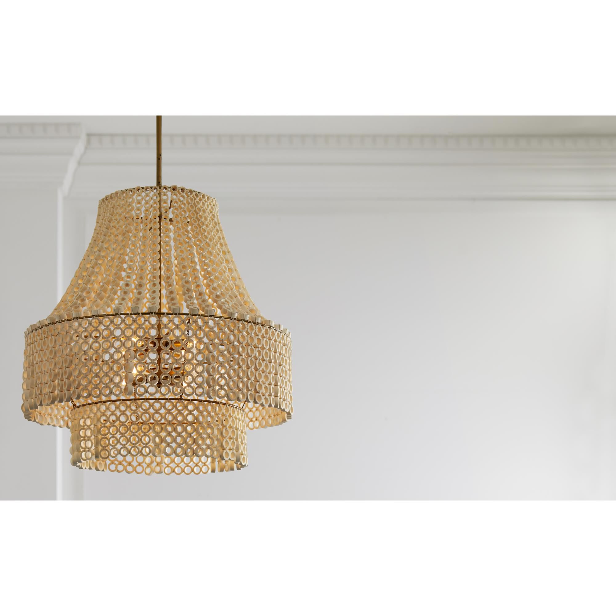 Hannie 29 Inch 8 Light Chandelier by Arteriors Home