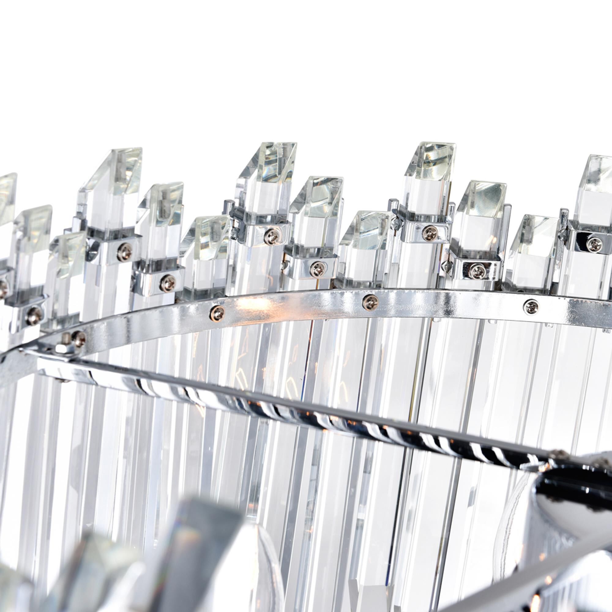 Henrietta 24 Inch 6 Light Chandelier by CWI Lighting