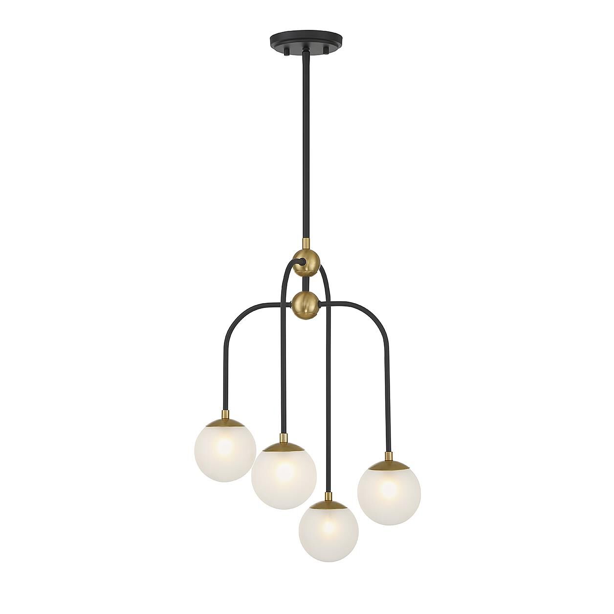 Couplet 16 Inch 4 Light Mini Chandelier by Savoy House