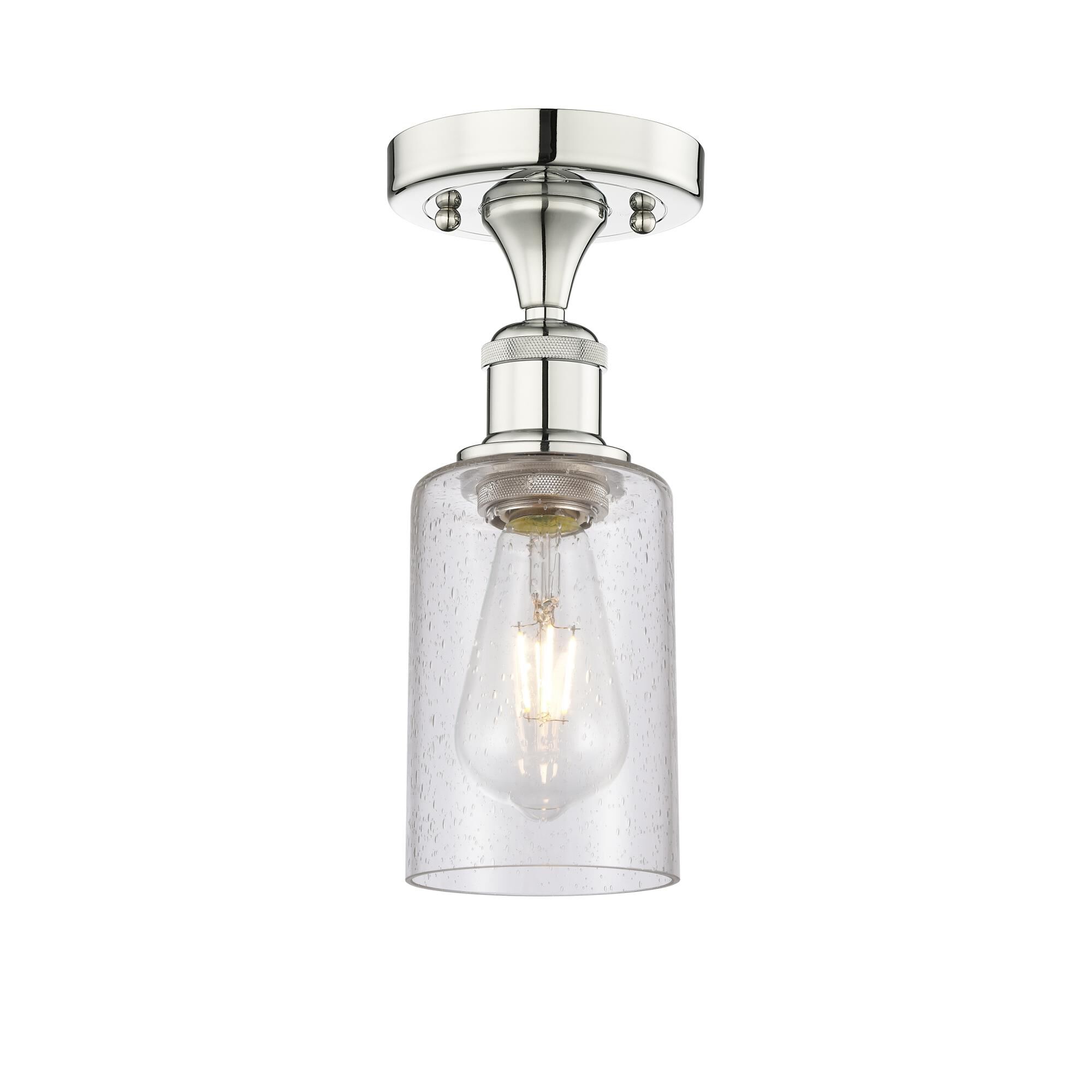 Bruno Marashlian Clymer 3 Inch 1 Light Semi Flush Mount by Innovations Lighting