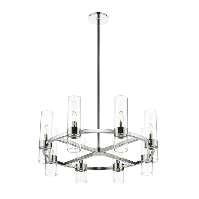 Datus 32 Inch 8 Light Chandelier by Z-Lite
