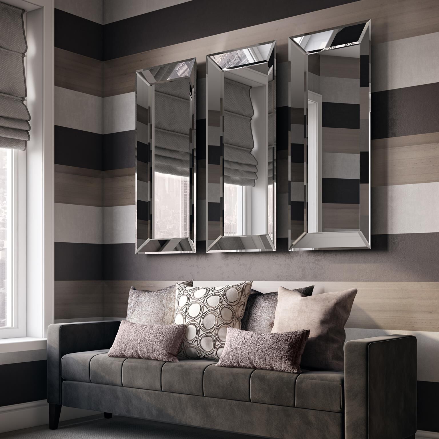 Vogue Decorative Mirrors by Howard Elliott Collection