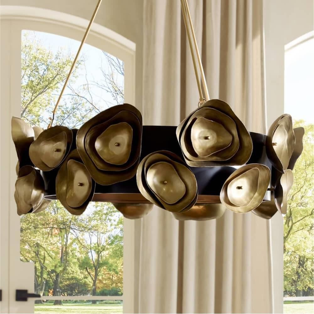 Shown in Antique Brass finish