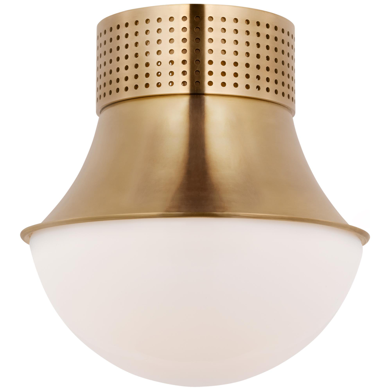 Kelly Wearstler Precision 9 Inch Flush Mount by Visual Comfort Signature Collection