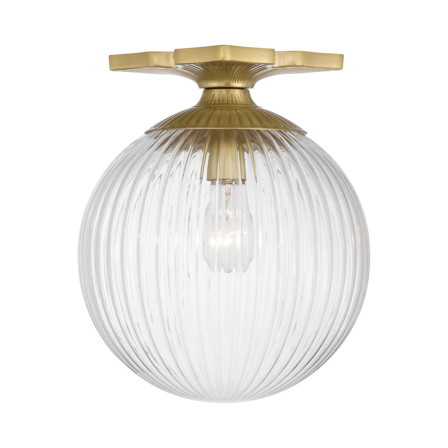 Orly 10 Inch Semi Flush Mount by Crystorama